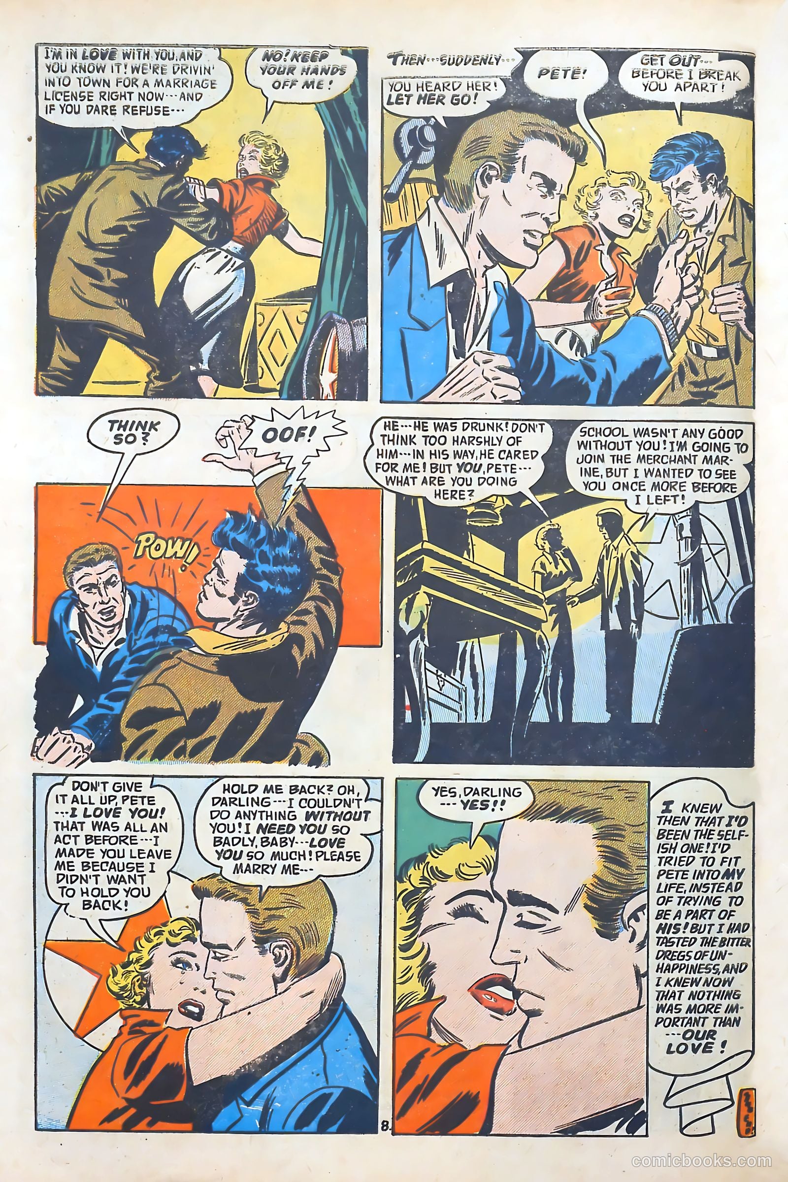 Romantic Adventures #54 (1955) — page 10 of 36