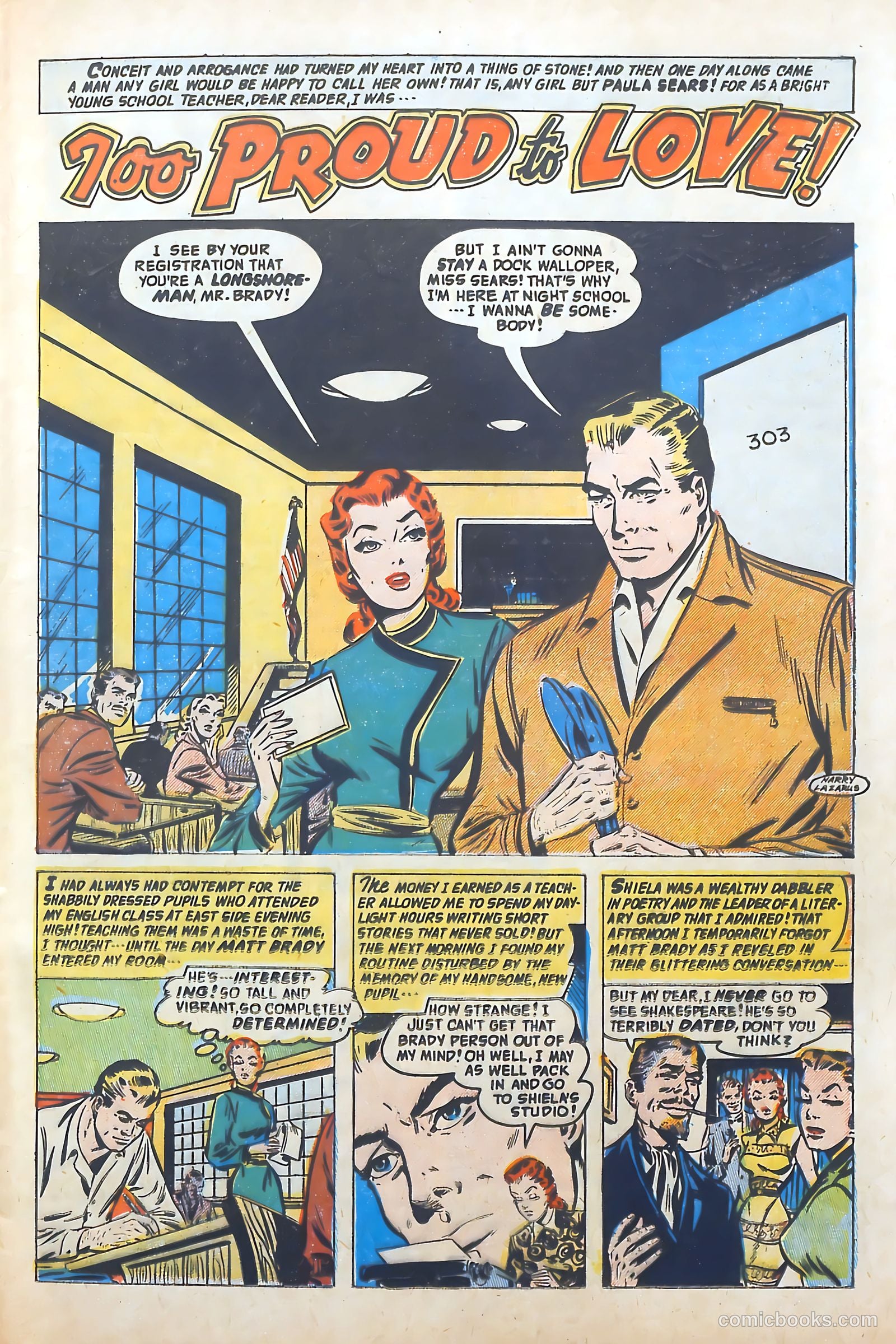 Romantic Adventures #54 (1955) — page 13 of 36
