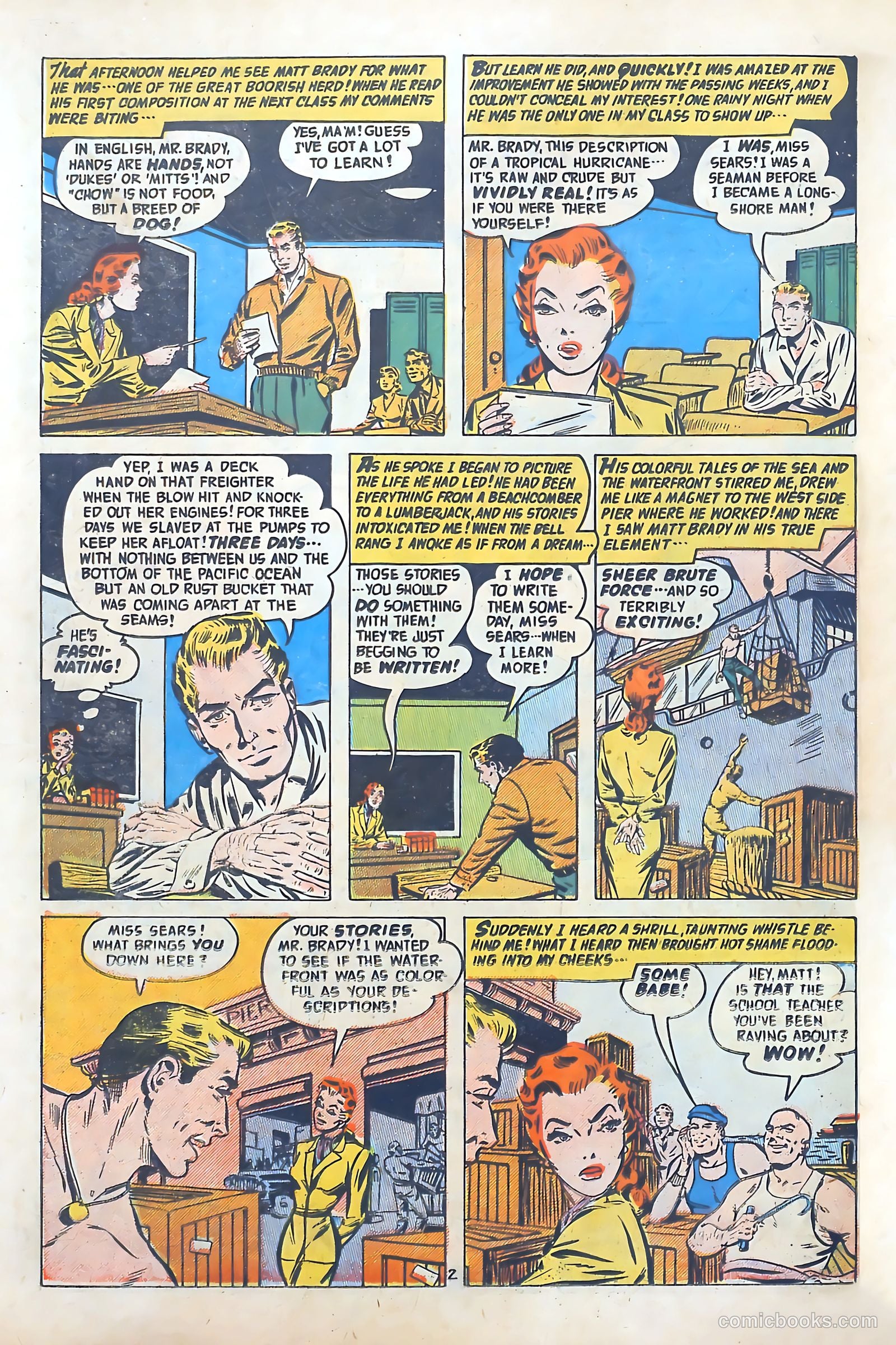 Romantic Adventures #54 (1955) — page 14 of 36