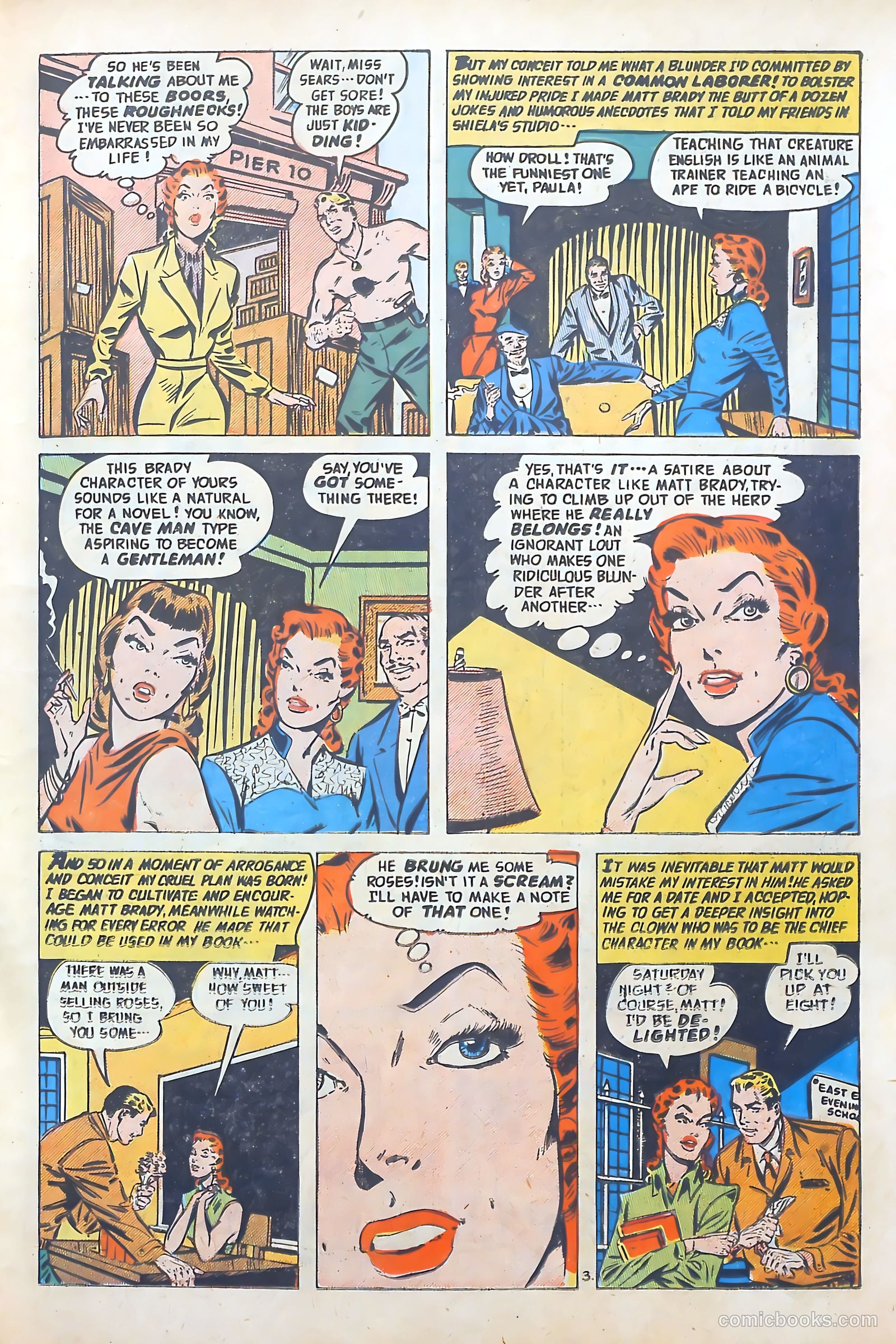 Romantic Adventures #54 (1955) — page 15 of 36