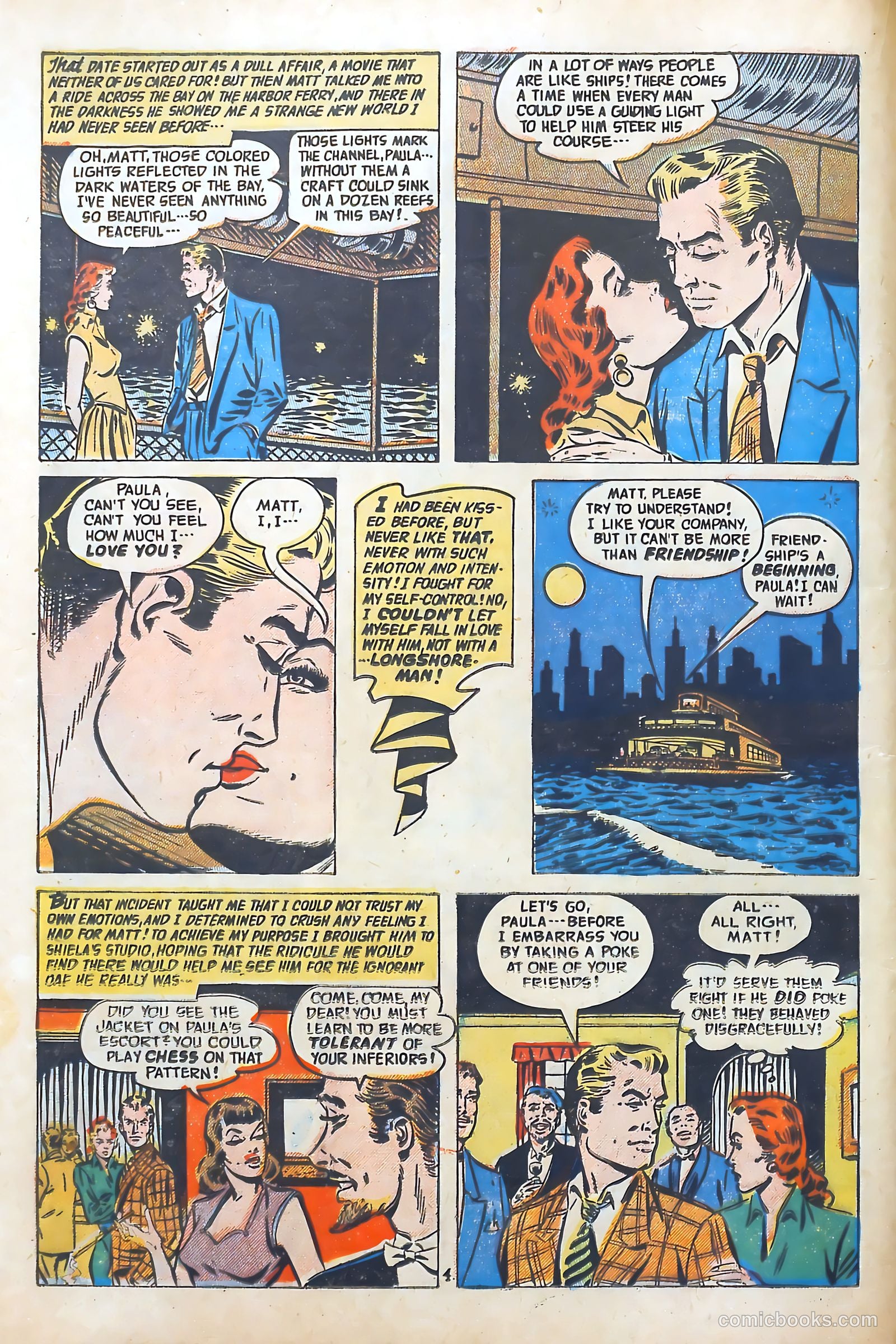 Romantic Adventures #54 (1955) — page 16 of 36