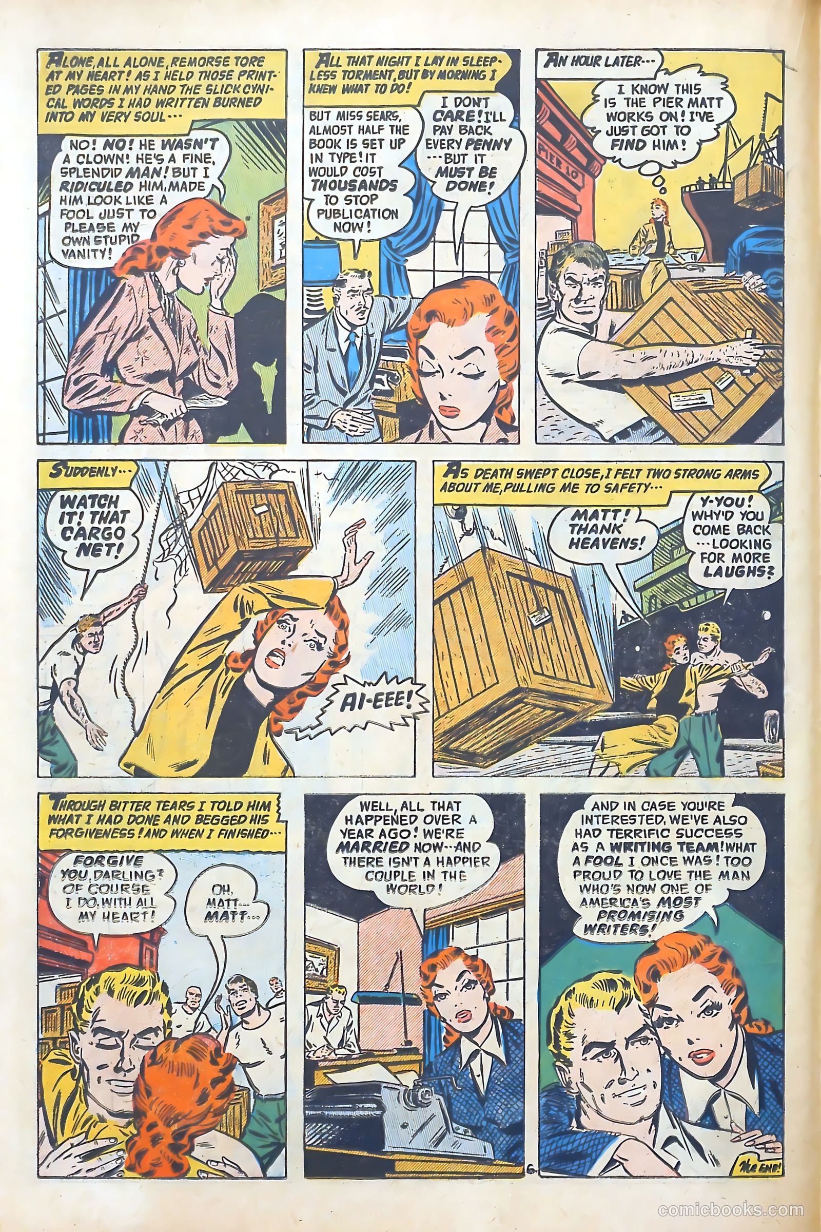 Romantic Adventures #54 (1955) — page 18 of 36