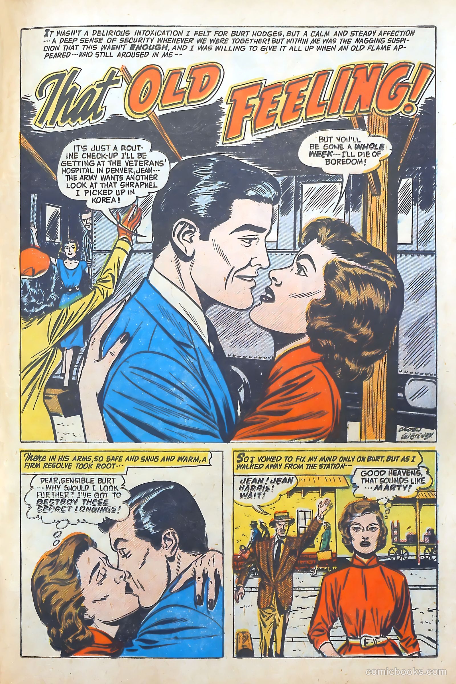 Romantic Adventures #54 (1955) — page 21 of 36