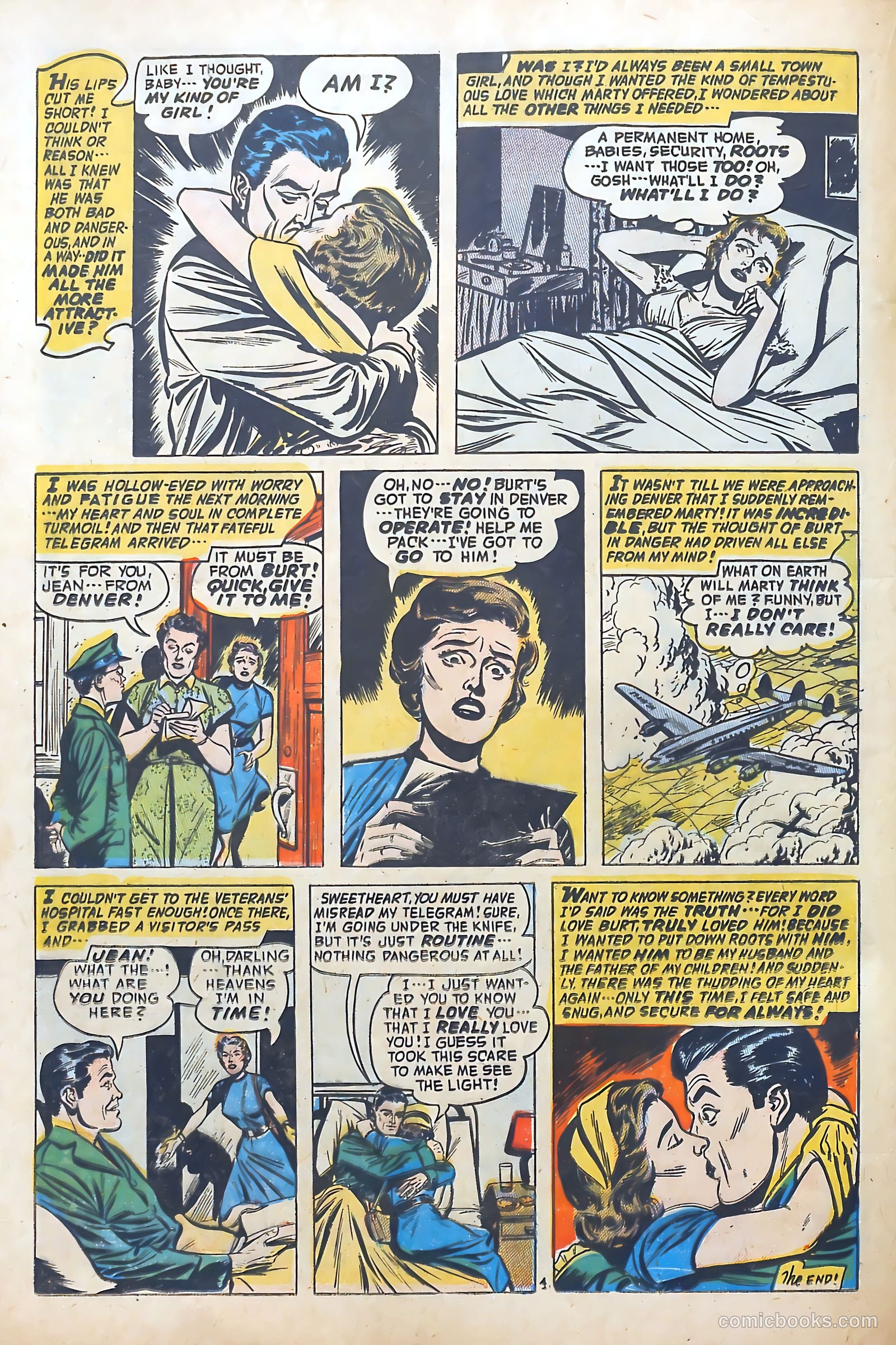 Romantic Adventures #54 (1955) — page 24 of 36