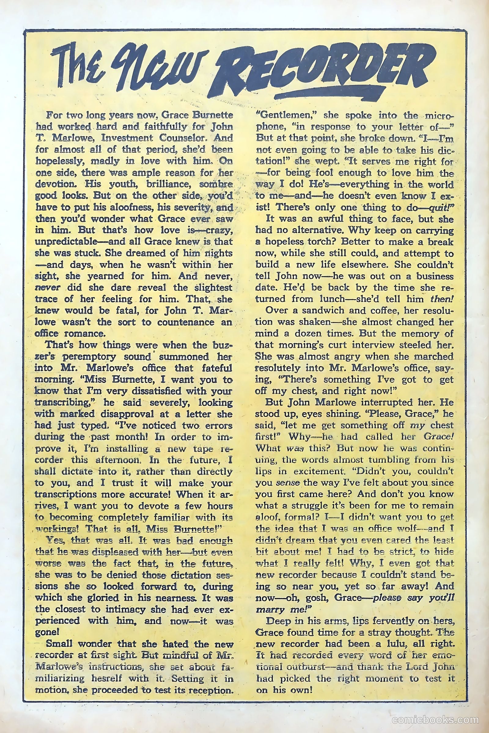 Romantic Adventures #54 (1955) — page 26 of 36