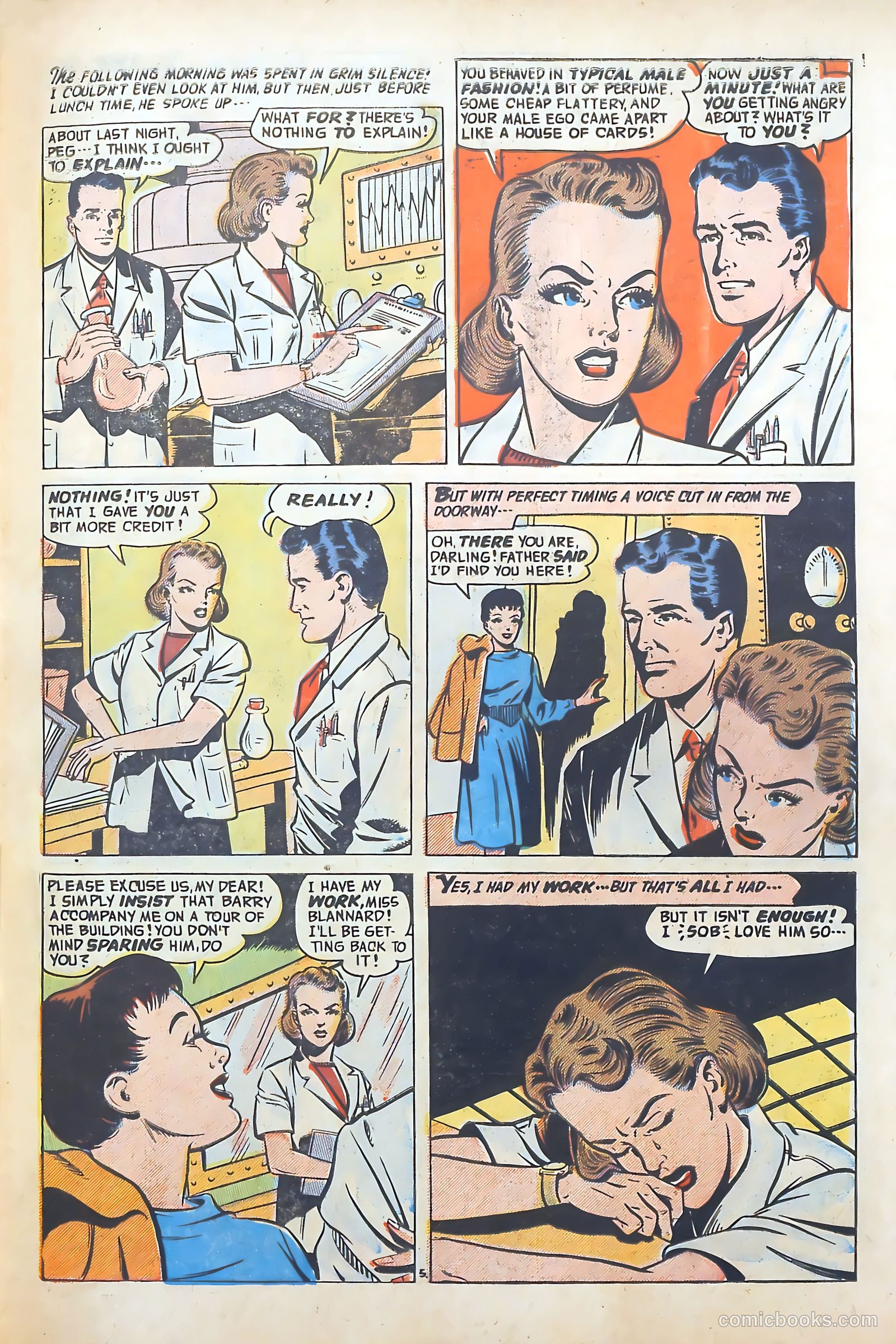 Romantic Adventures #54 (1955) — page 31 of 36