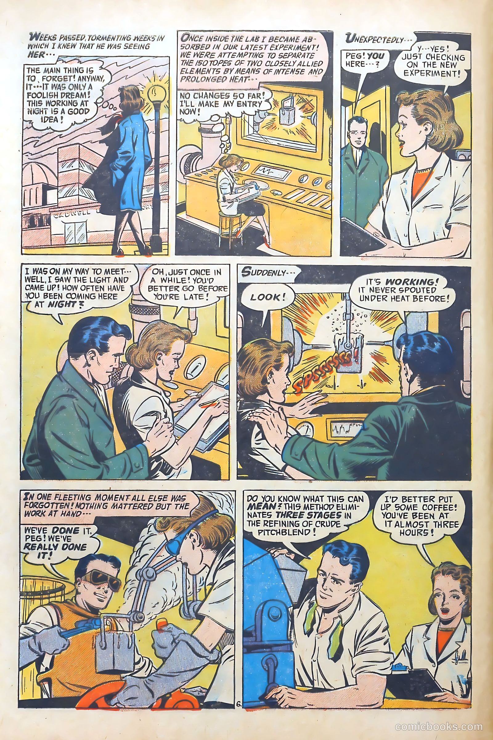 Romantic Adventures #54 (1955) — page 32 of 36