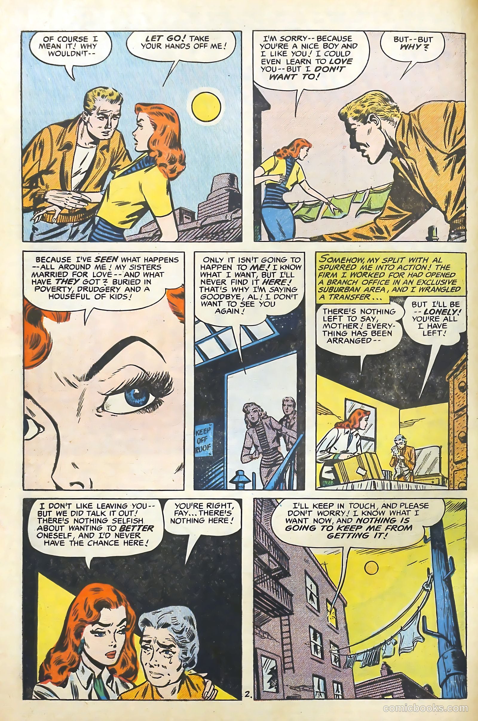 Romantic Adventures #55 (1955) — page 4 of 36