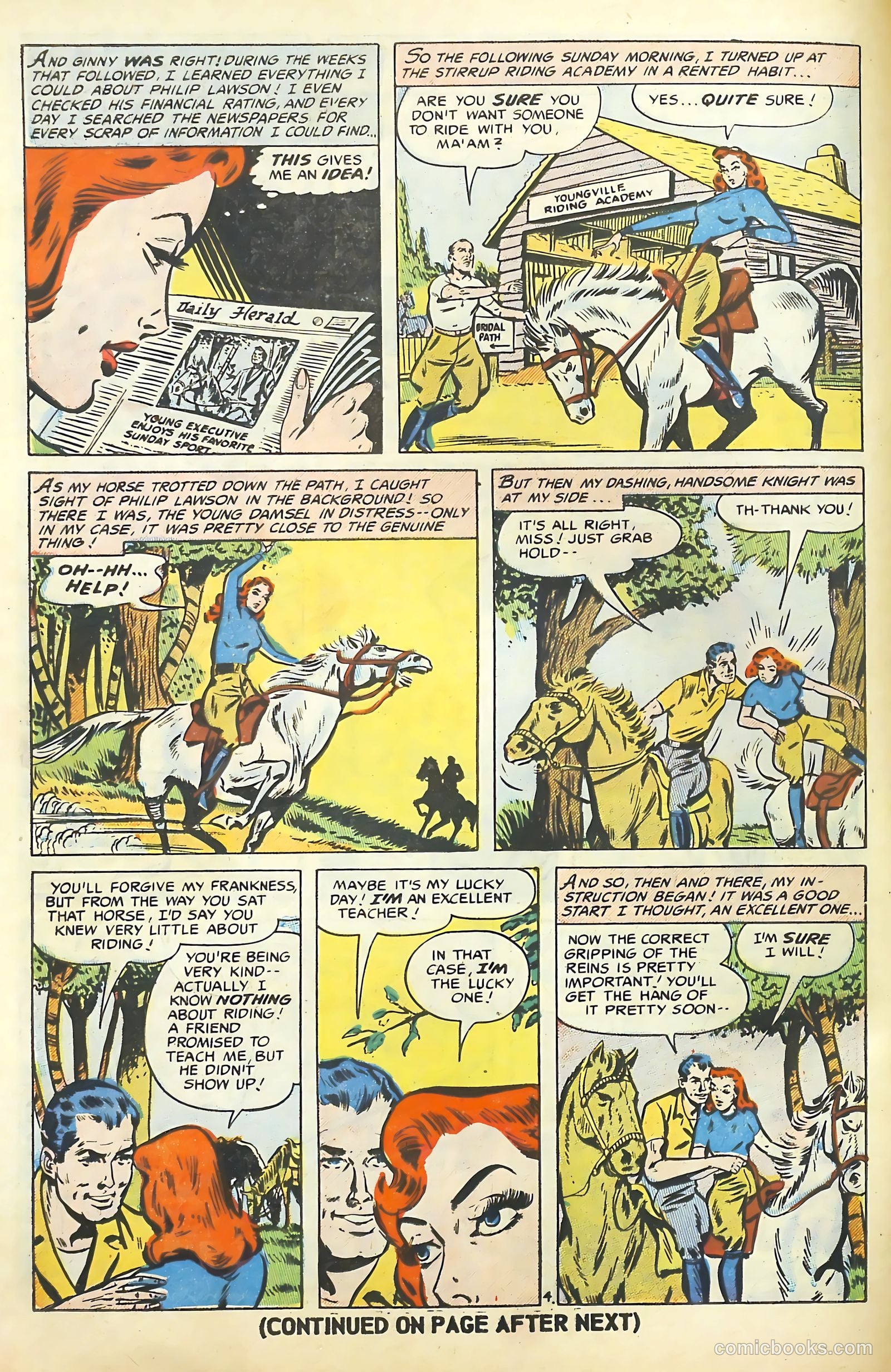 Romantic Adventures #55 (1955) — page 6 of 36