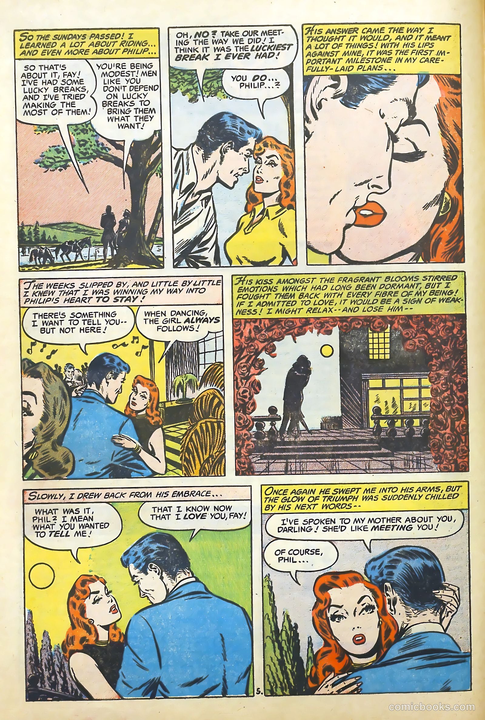 Romantic Adventures #55 (1955) — page 8 of 36