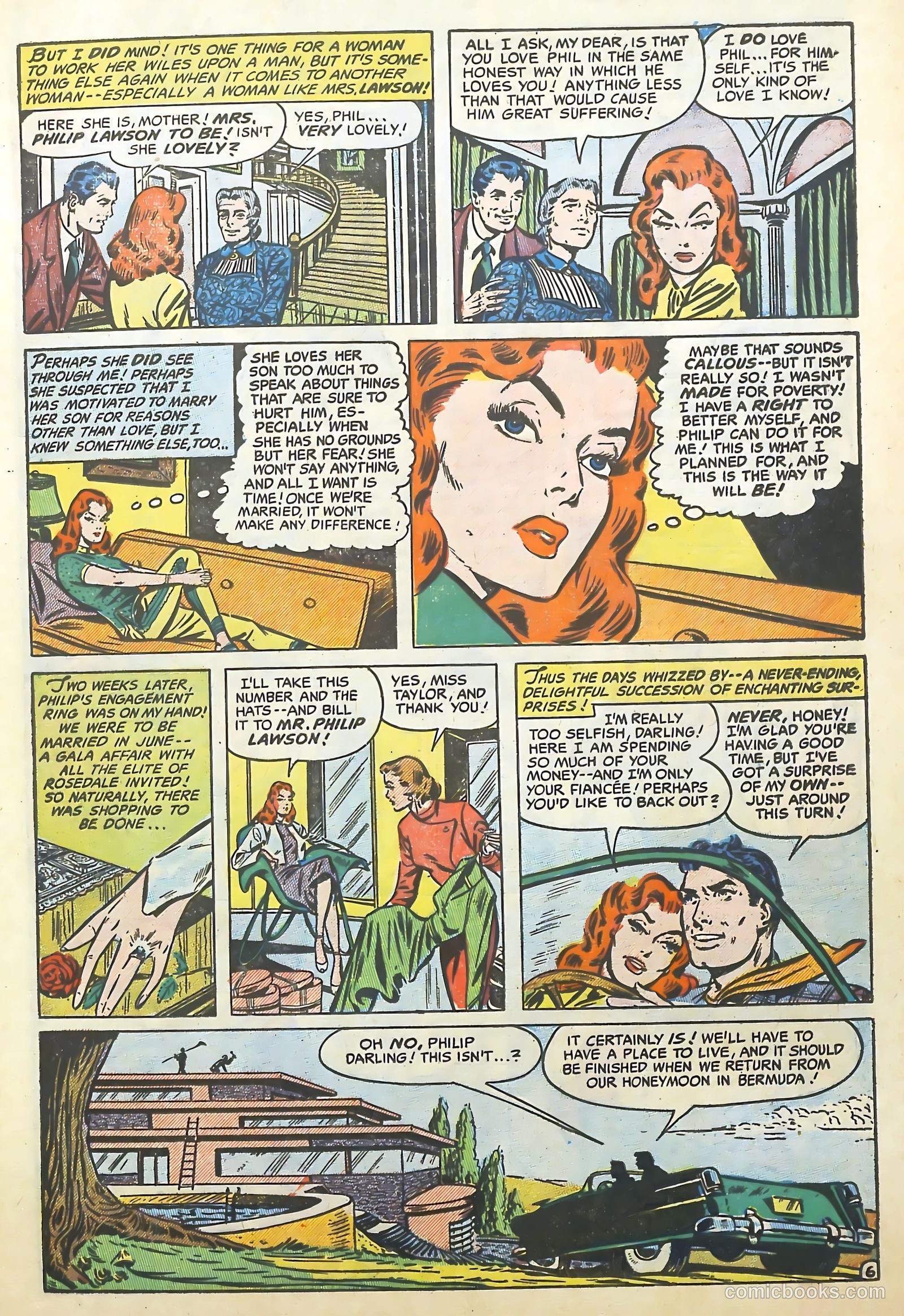 Romantic Adventures #55 (1955) — page 9 of 36