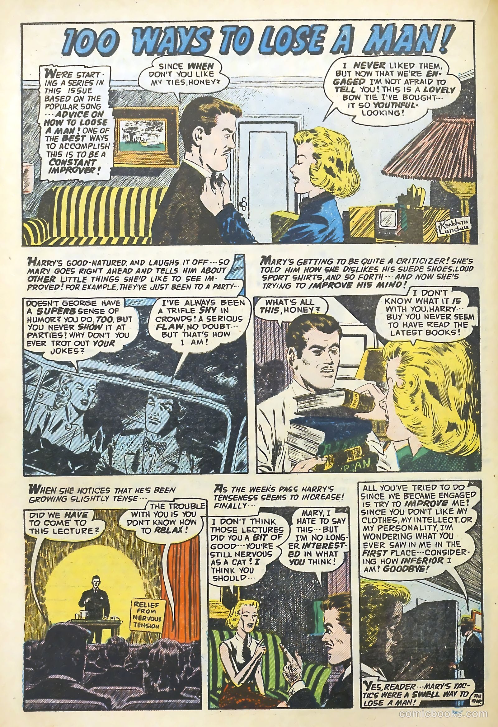 Romantic Adventures #55 (1955) — page 14 of 36