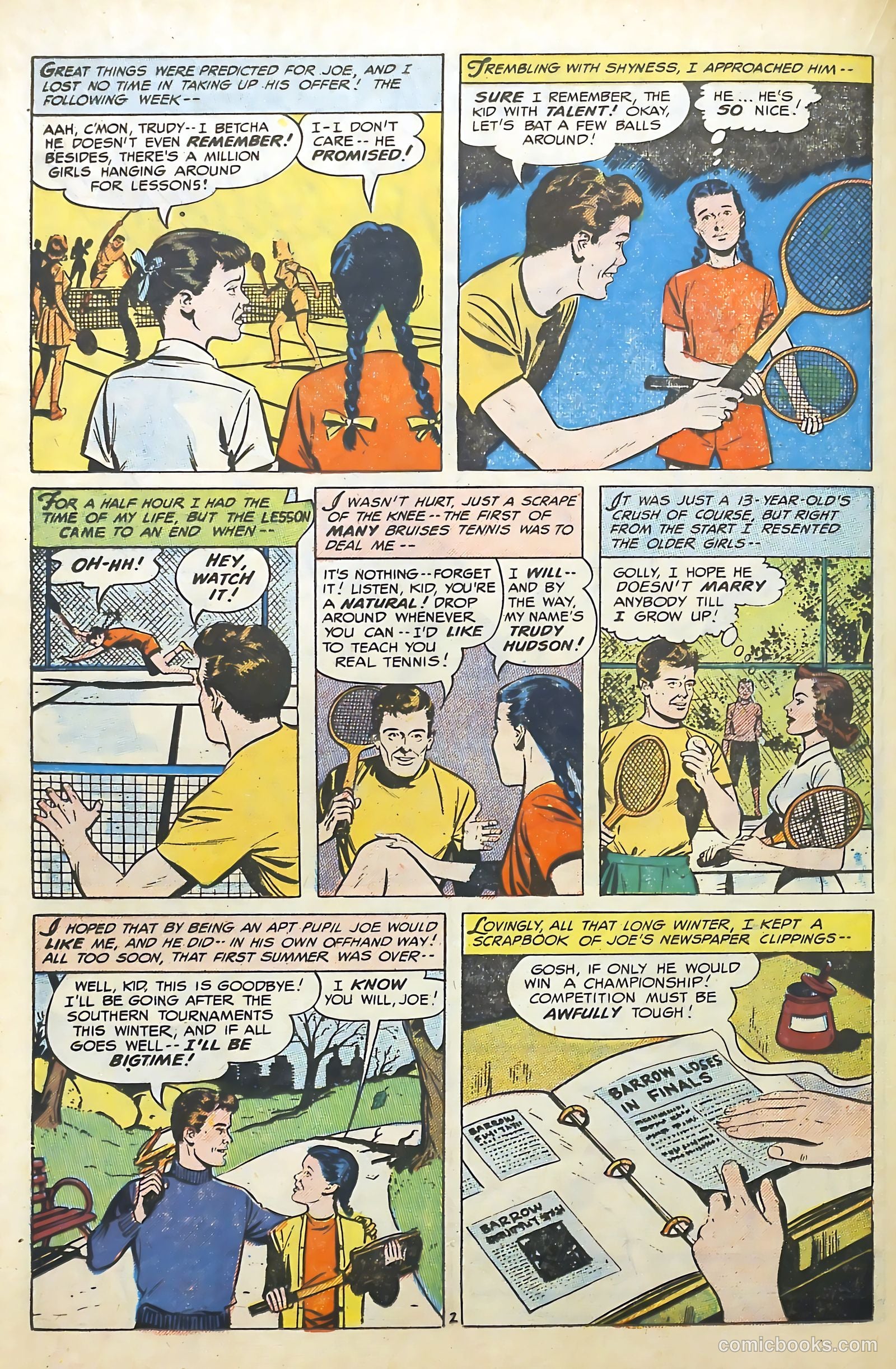 Romantic Adventures #55 (1955) — page 16 of 36