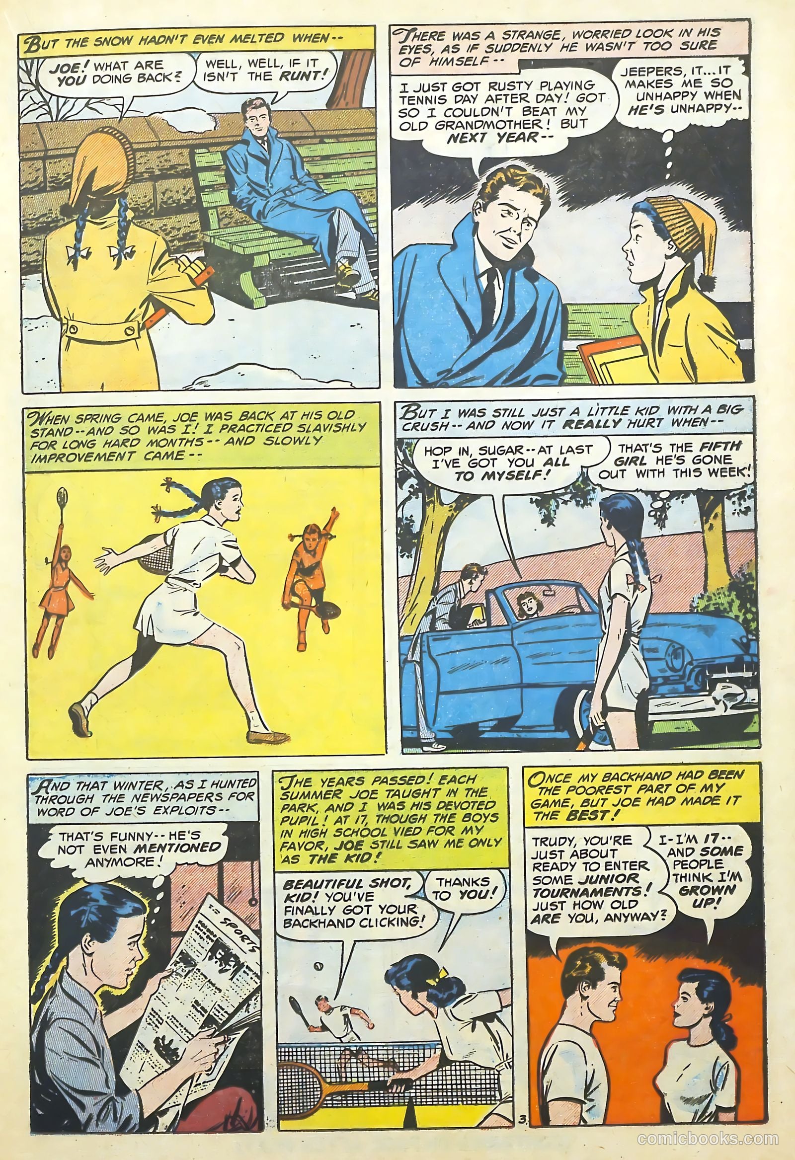 Romantic Adventures #55 (1955) — page 17 of 36