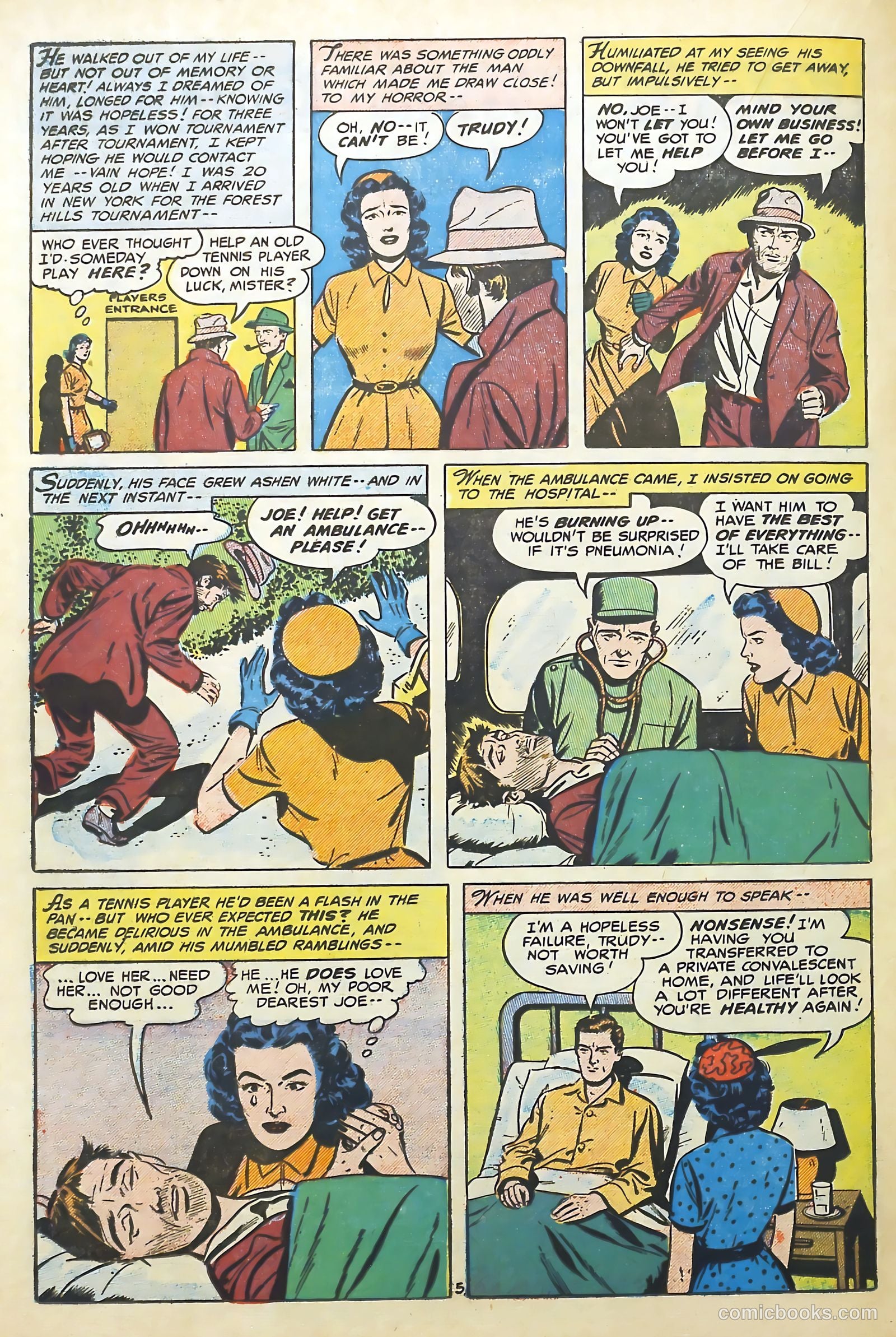 Romantic Adventures #55 (1955) — page 20 of 36