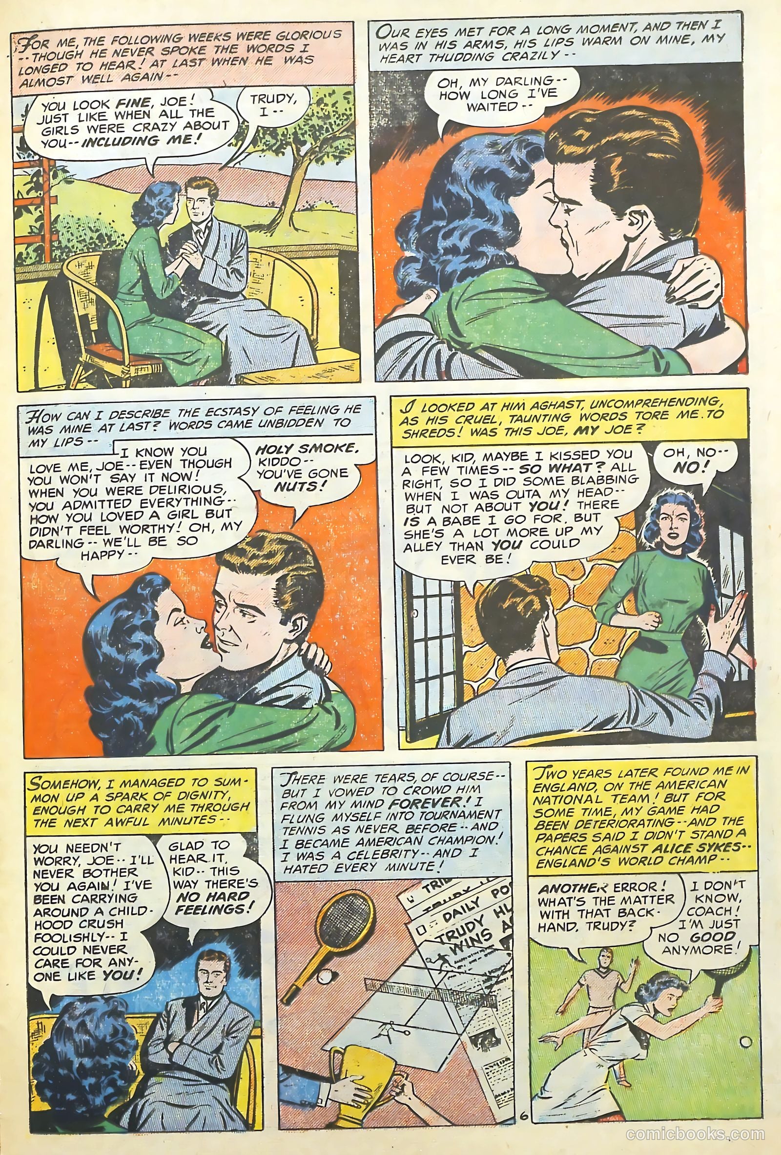 Romantic Adventures #55 (1955) — page 21 of 36