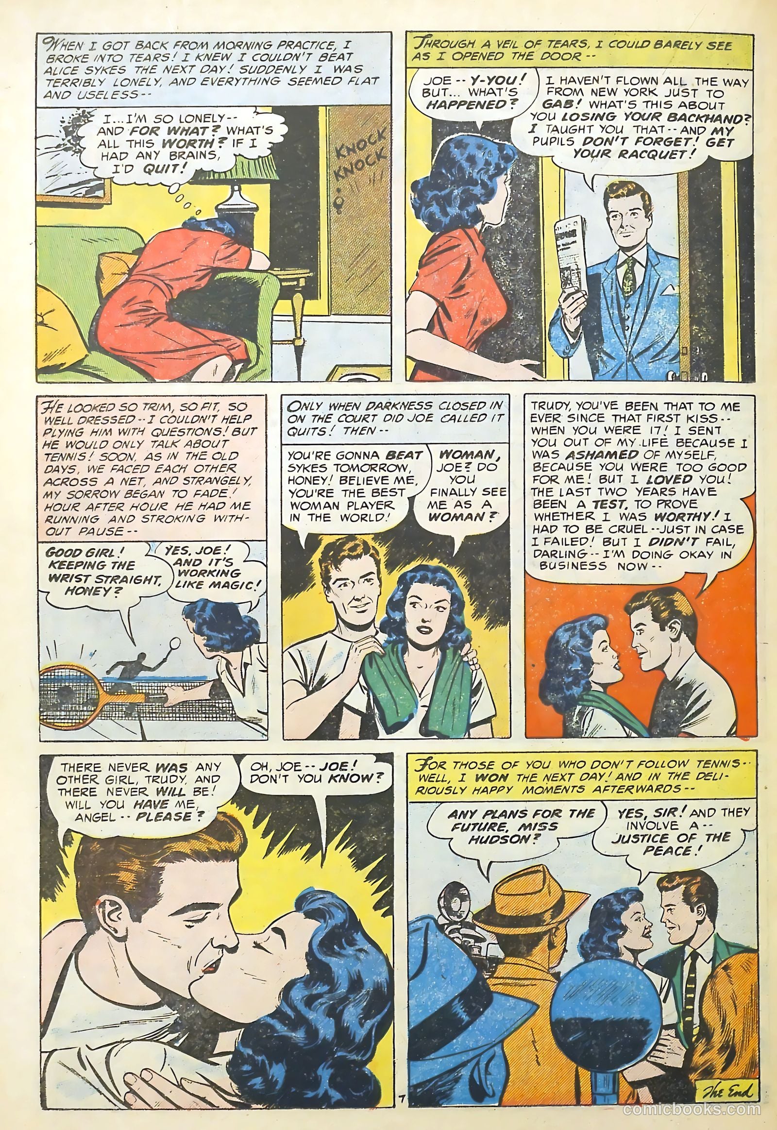 Romantic Adventures #55 (1955) — page 22 of 36