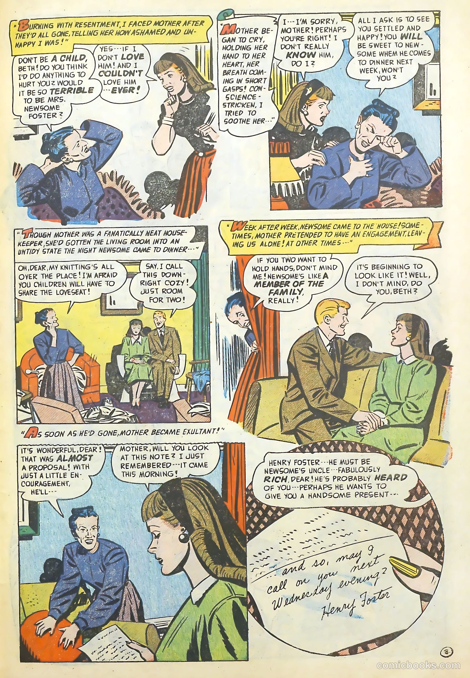 Romantic Adventures #55 (1955) — page 27 of 36