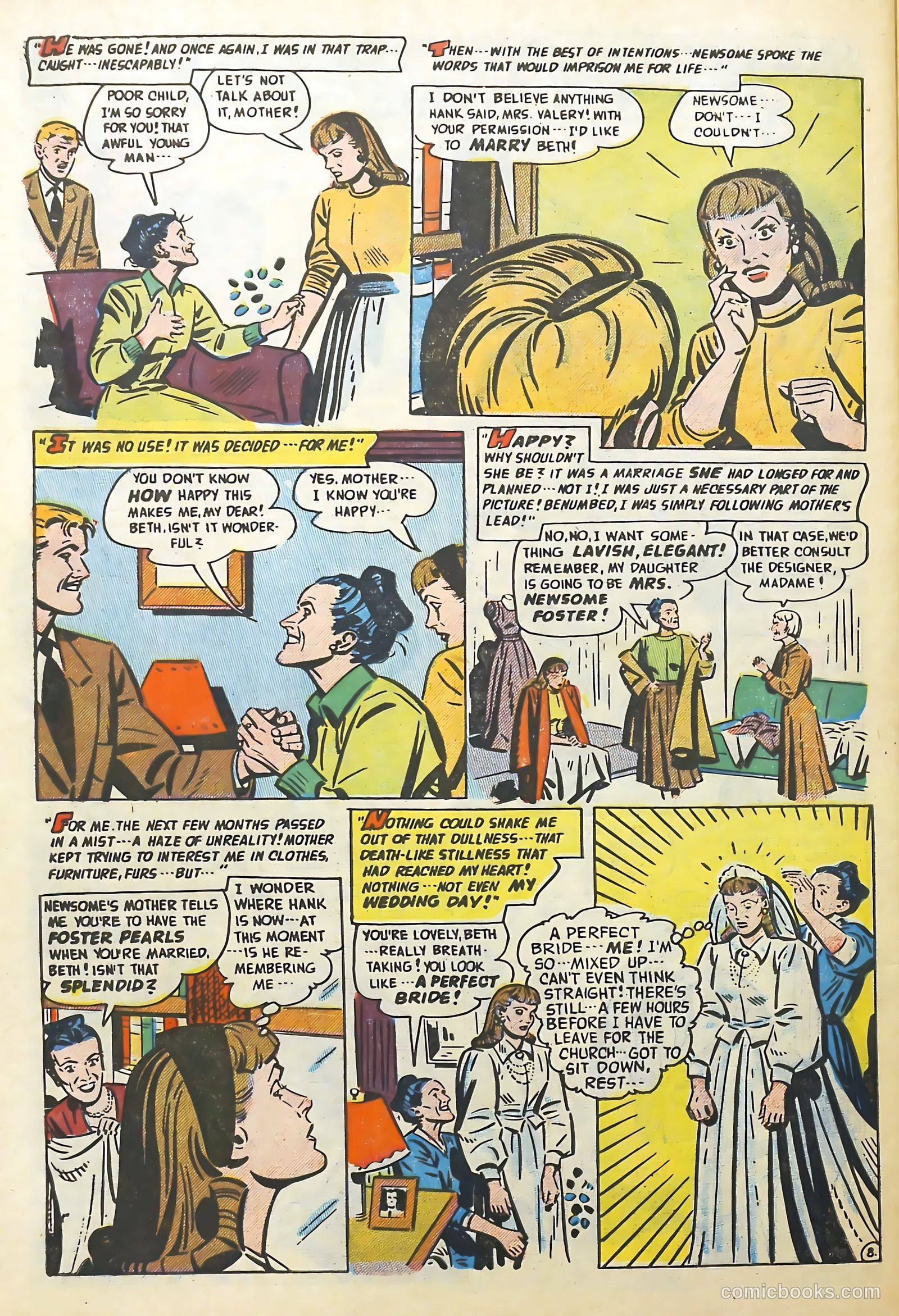Romantic Adventures #55 (1955) — page 32 of 36