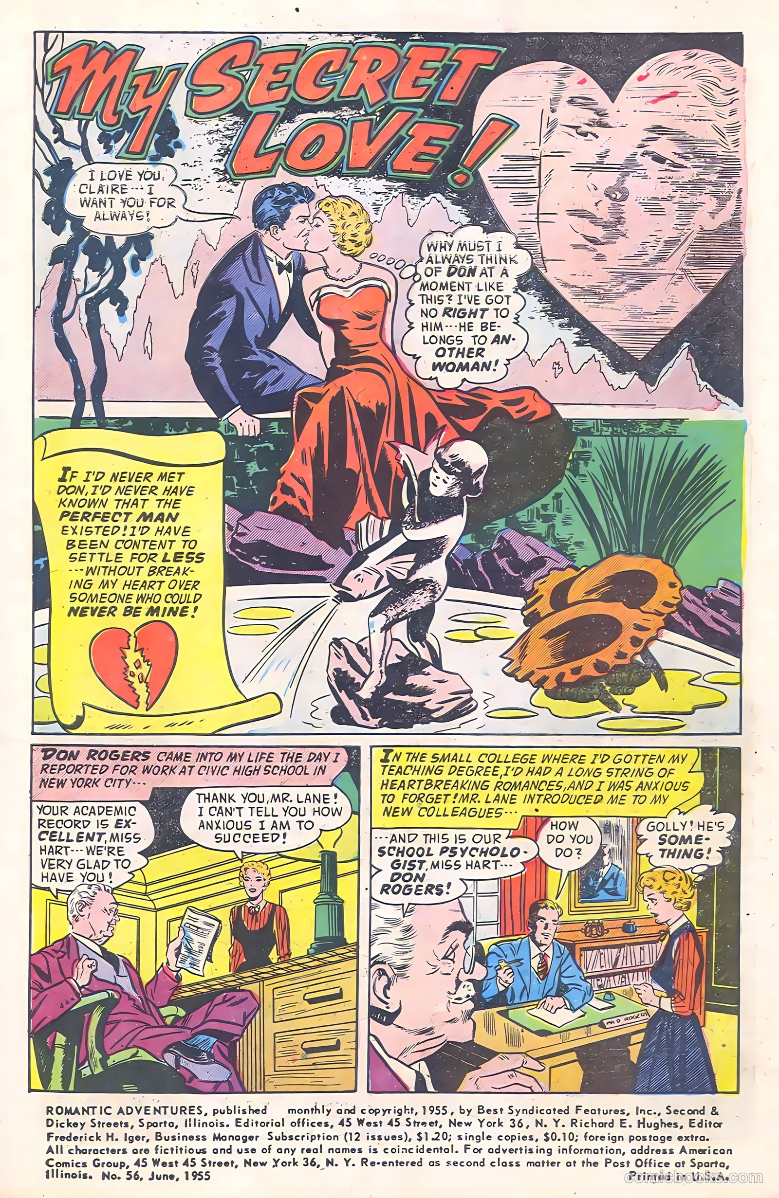 Romantic Adventures #56 (1955) — page 3 of 36