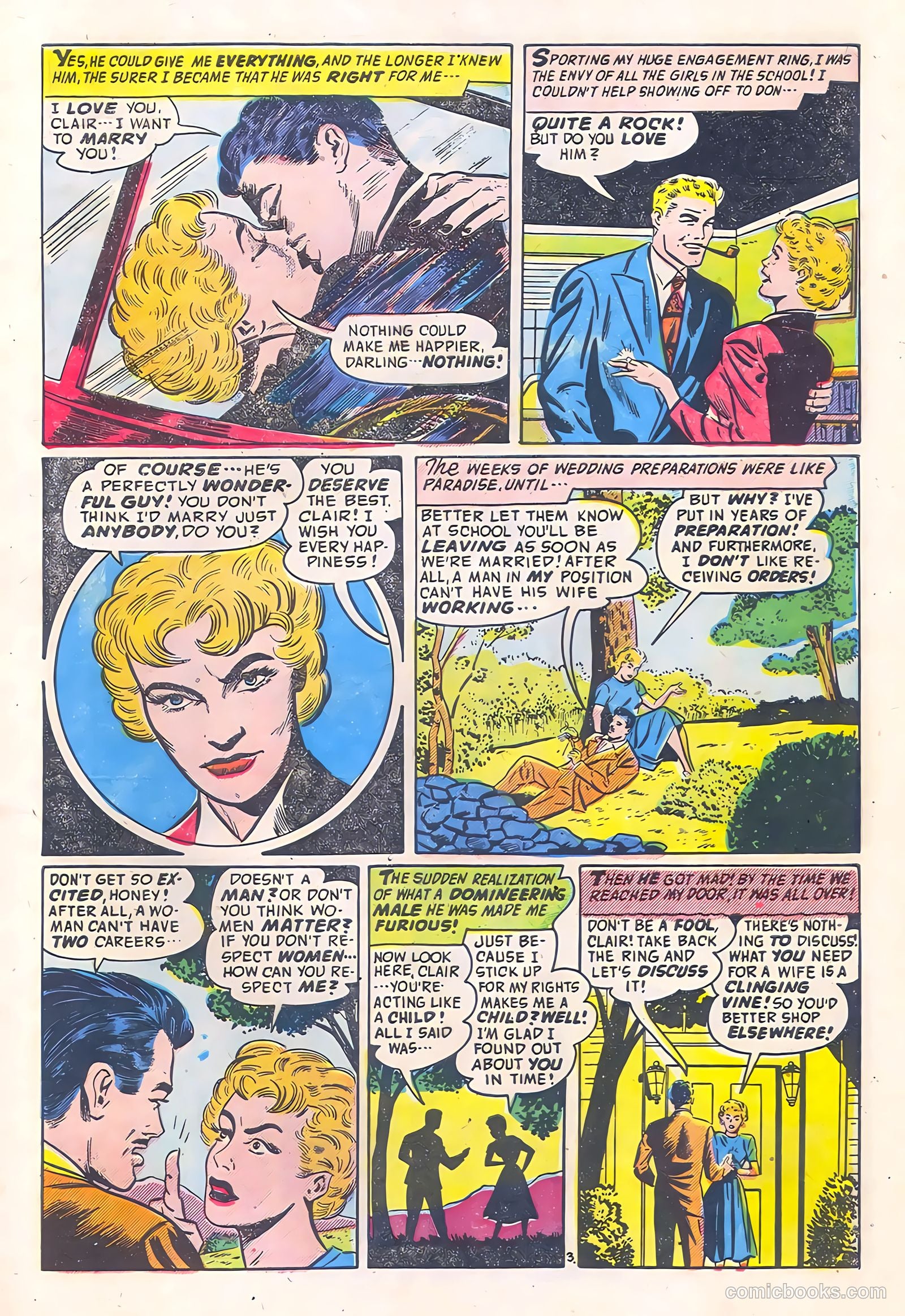 Romantic Adventures #56 (1955) — page 5 of 36