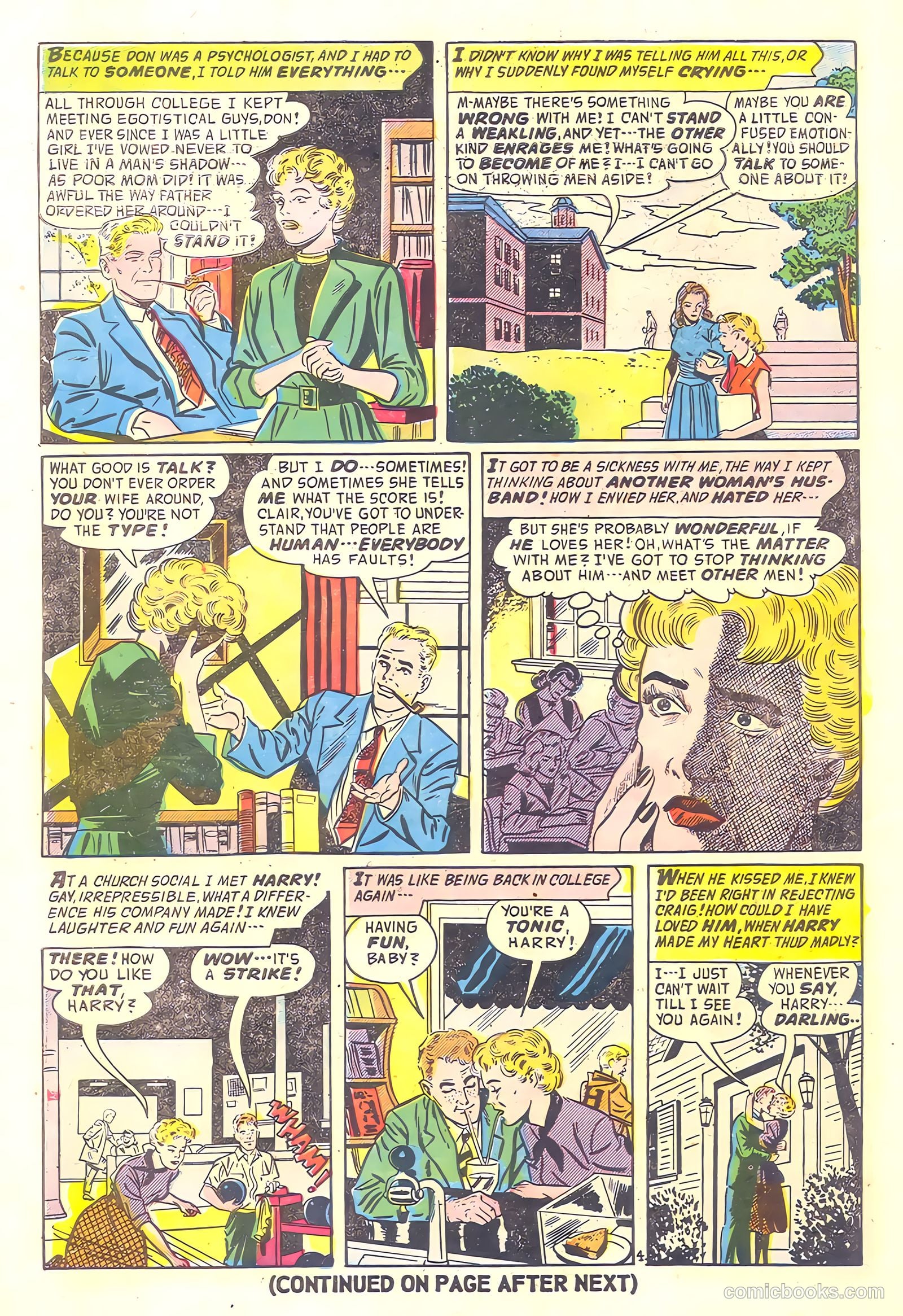 Romantic Adventures #56 (1955) — page 6 of 36