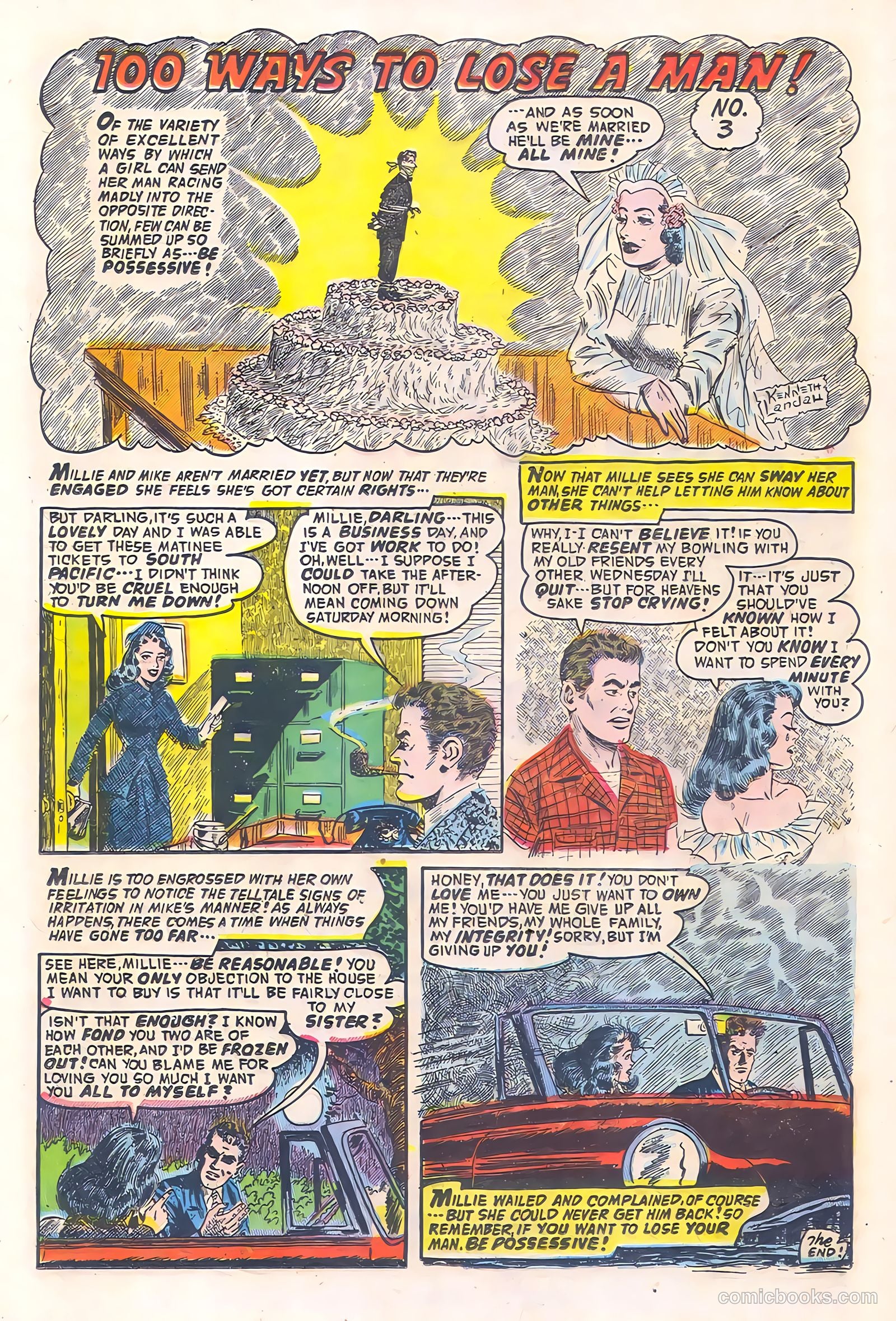 Romantic Adventures #56 (1955) — page 12 of 36