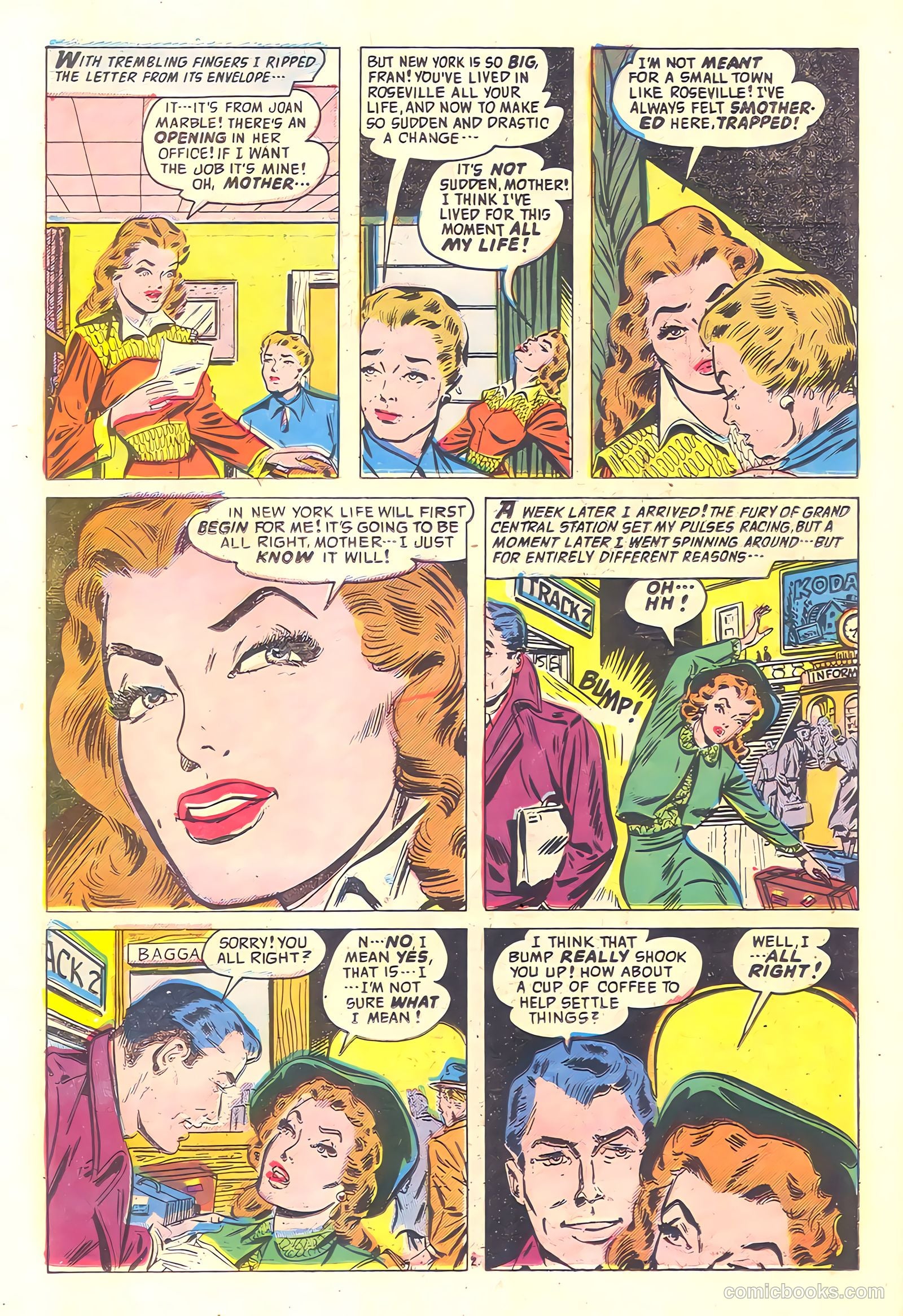 Romantic Adventures #56 (1955) — page 14 of 36