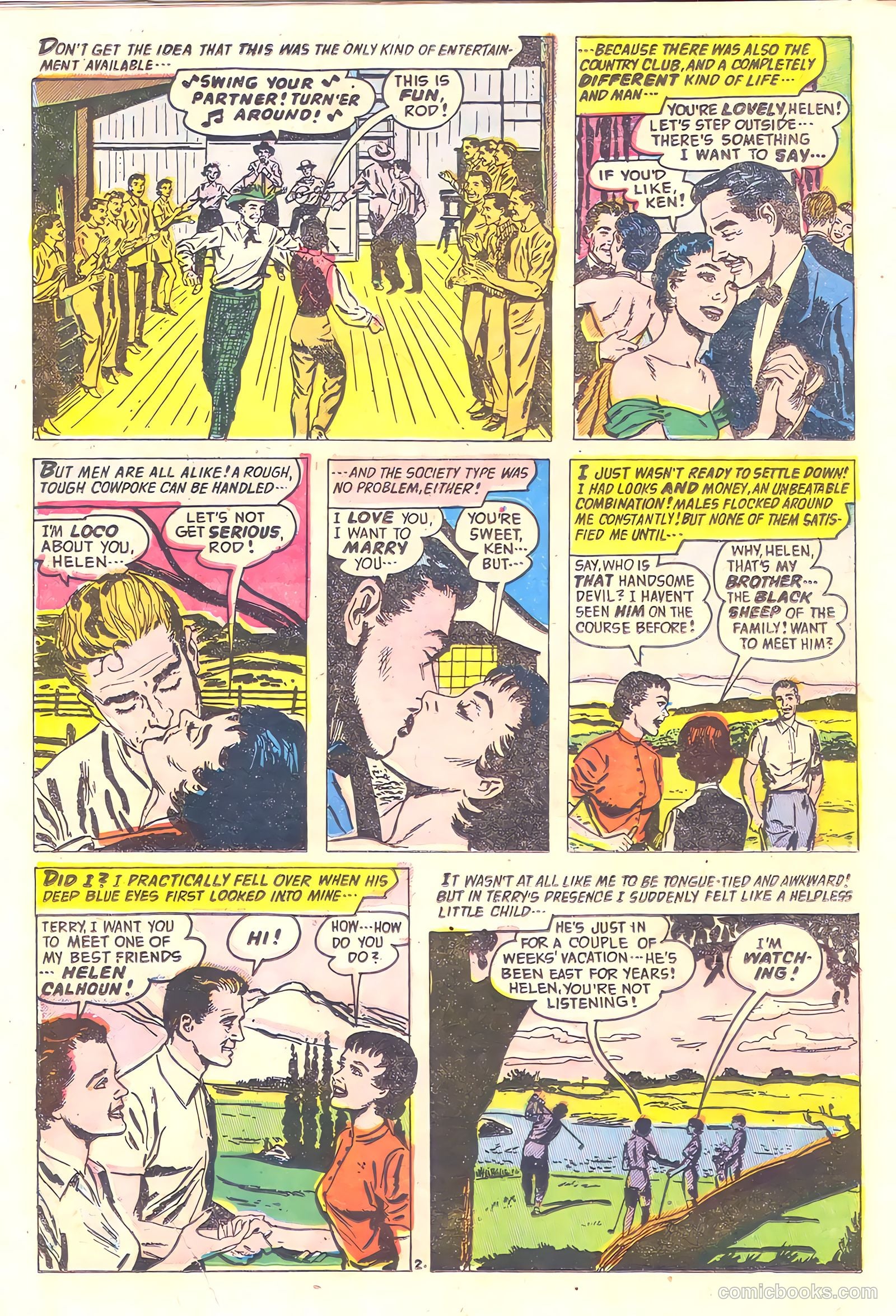 Romantic Adventures #56 (1955) — page 20 of 36