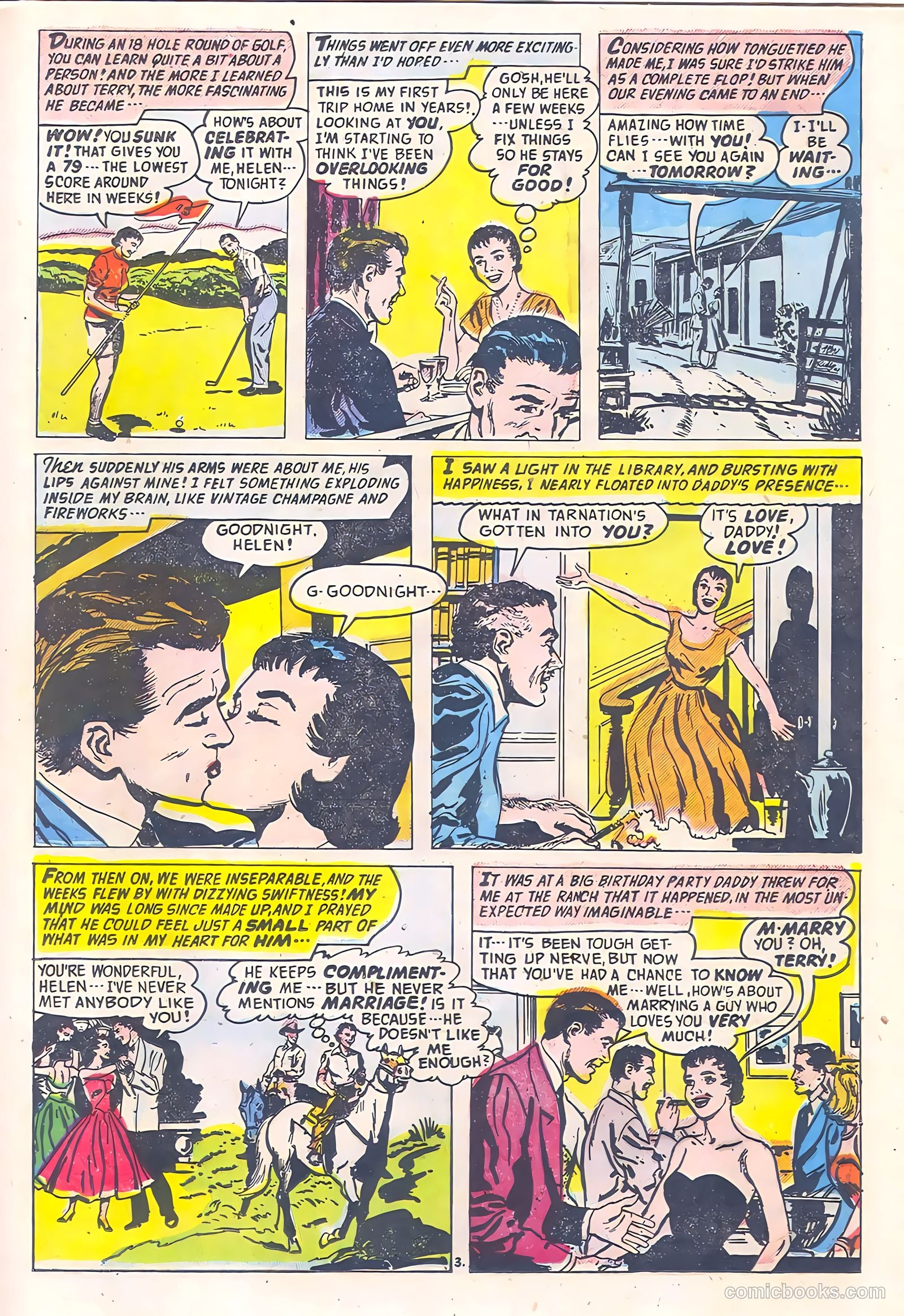 Romantic Adventures #56 (1955) — page 21 of 36