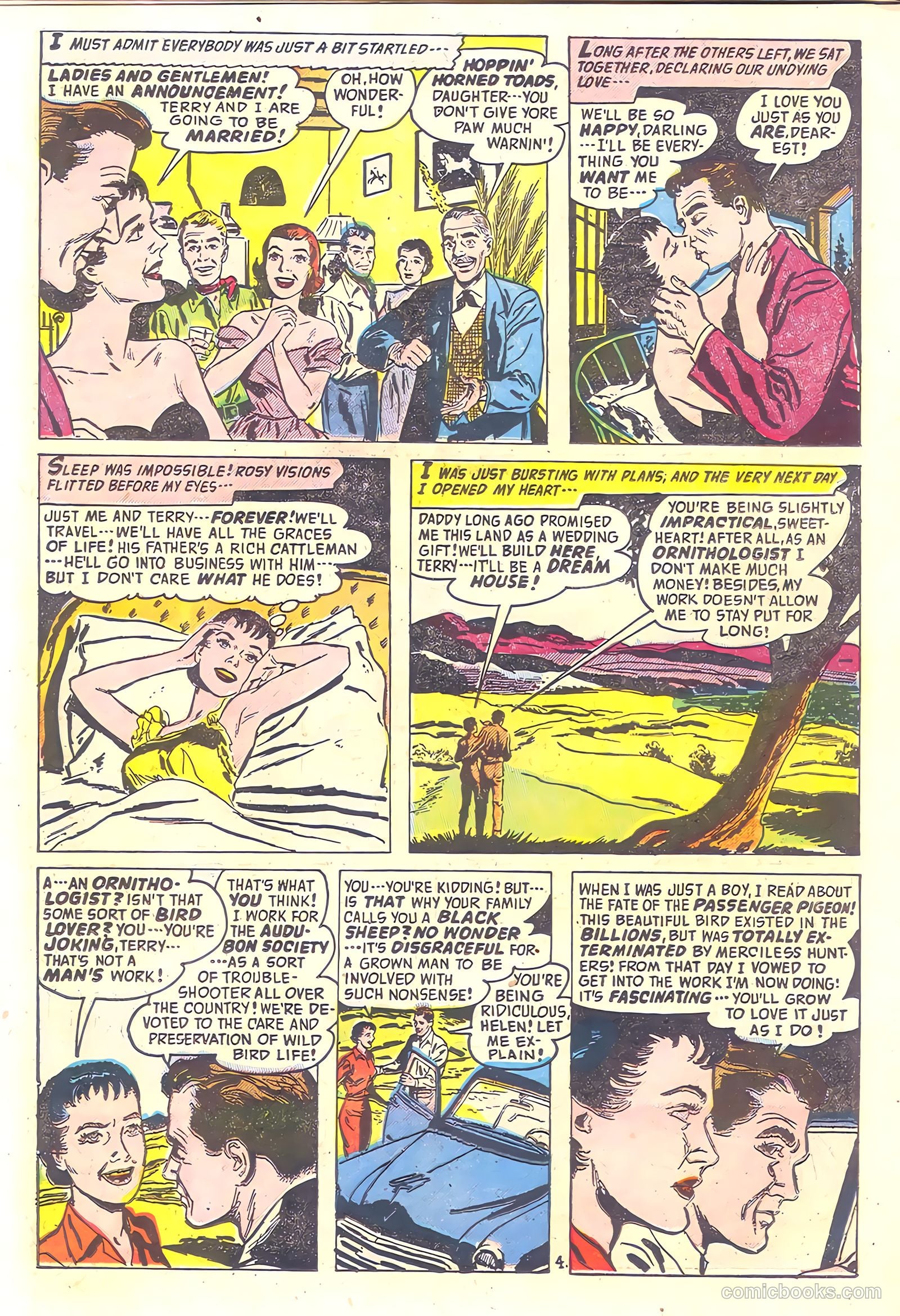 Romantic Adventures #56 (1955) — page 22 of 36