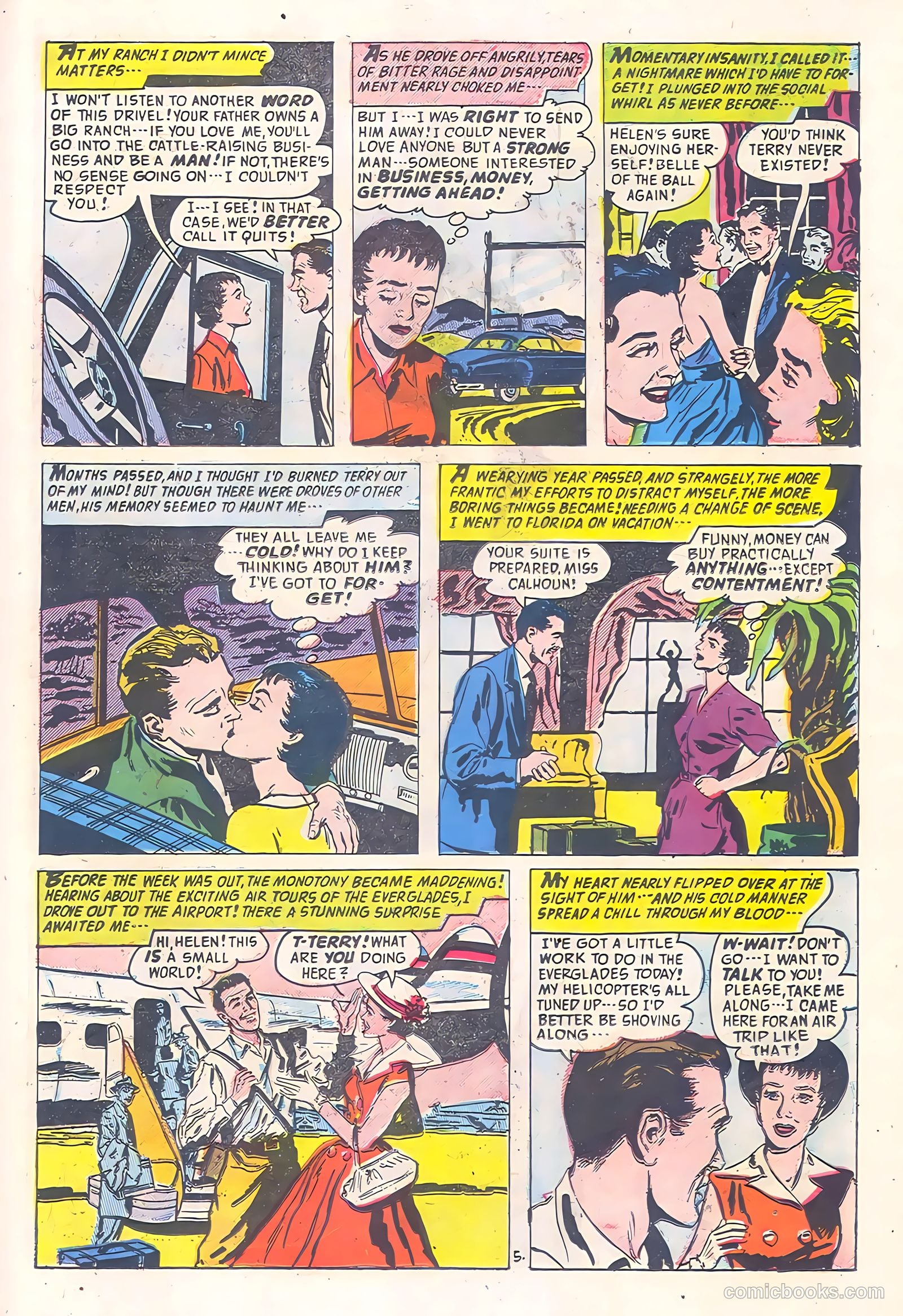 Romantic Adventures #56 (1955) — page 23 of 36