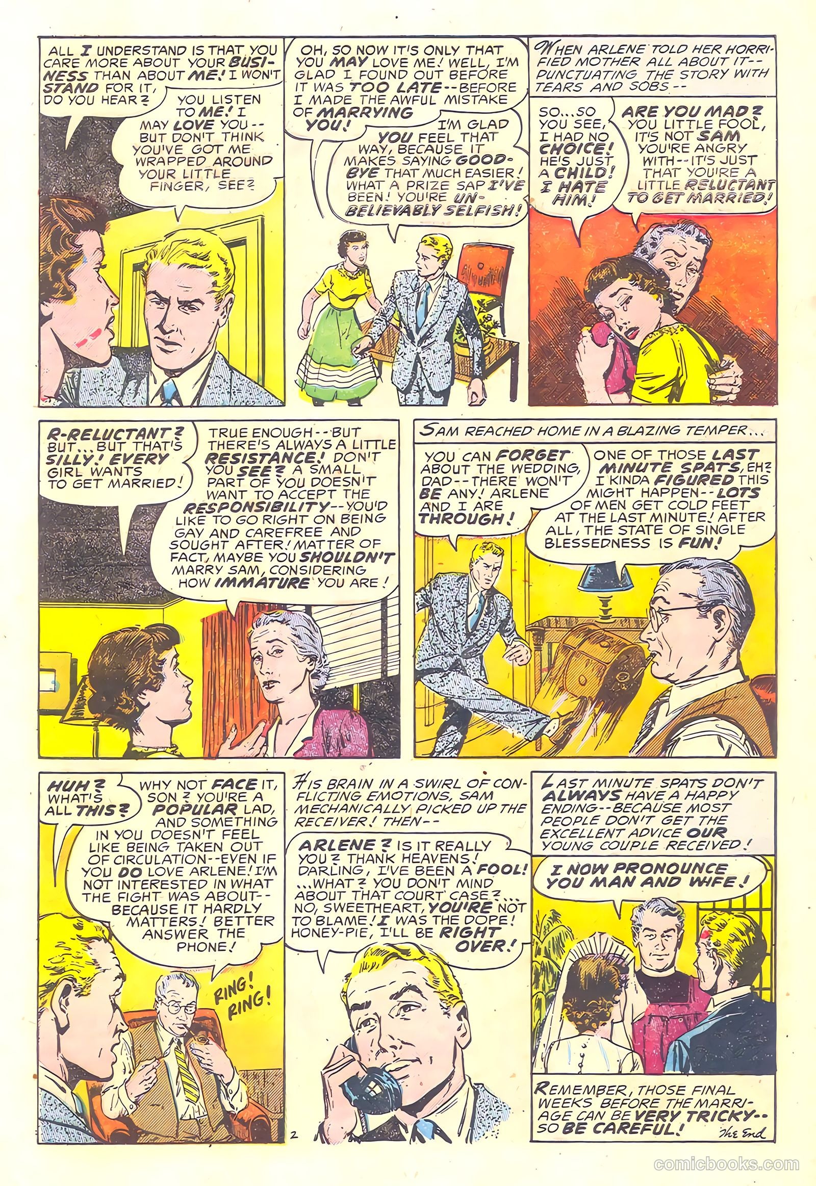 Romantic Adventures #56 (1955) — page 28 of 36