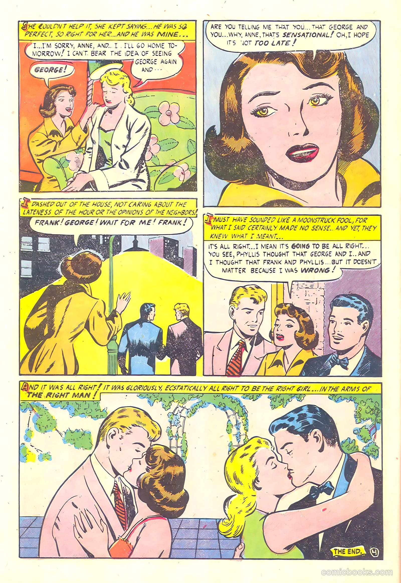 Romantic Adventures #56 (1955) — page 32 of 36