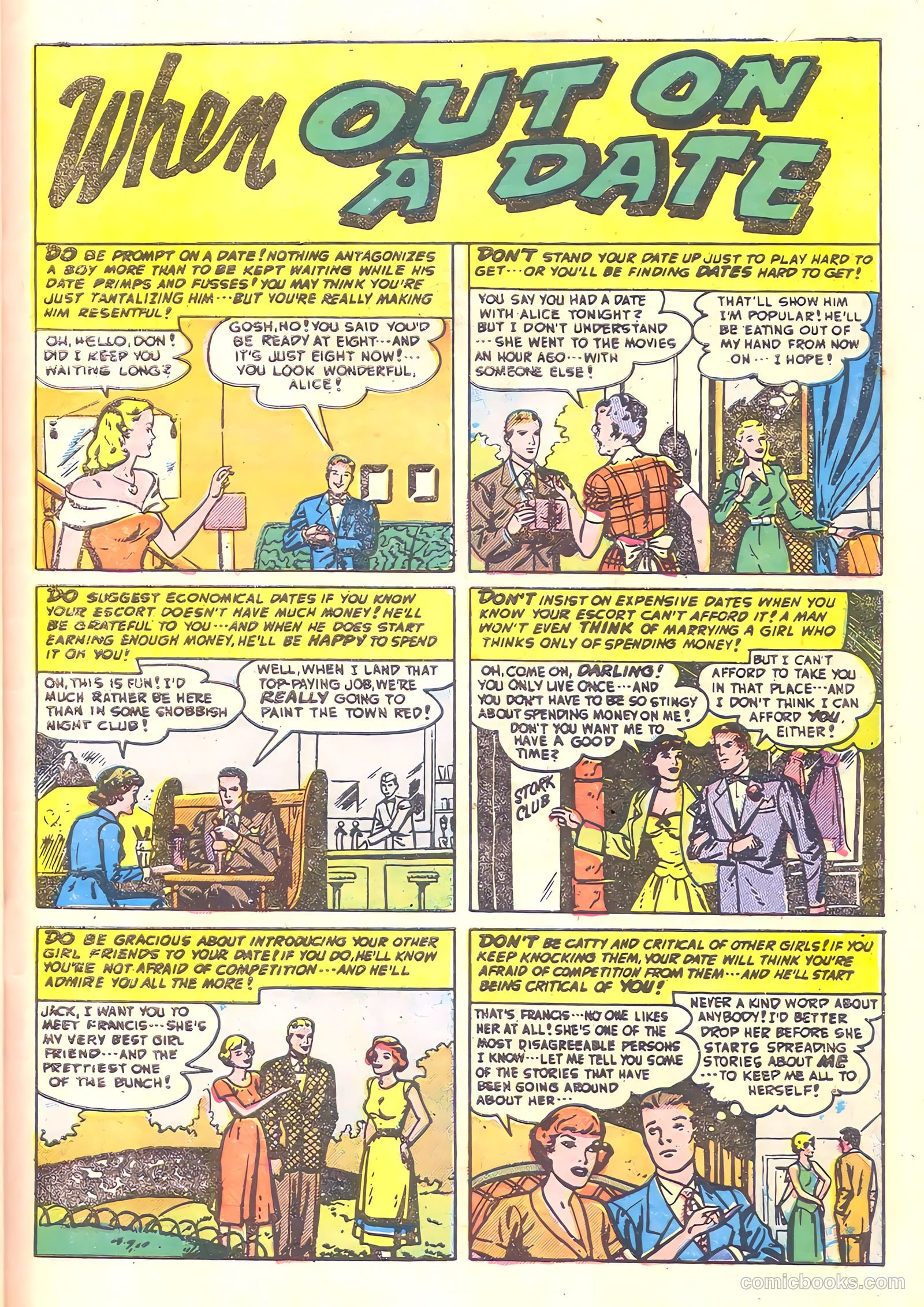 Romantic Adventures #56 (1955) — page 33 of 36