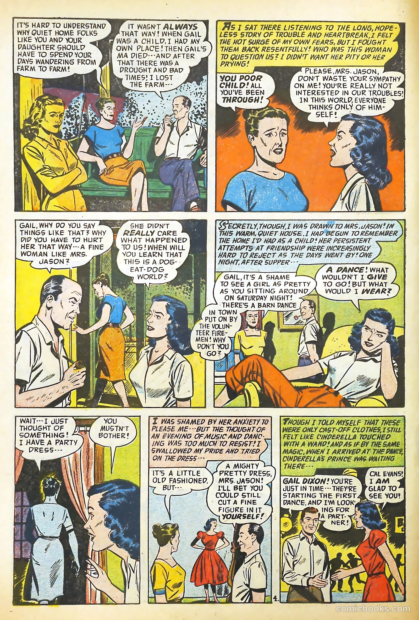 Romantic Adventures #57 (1955) — page 6 of 36