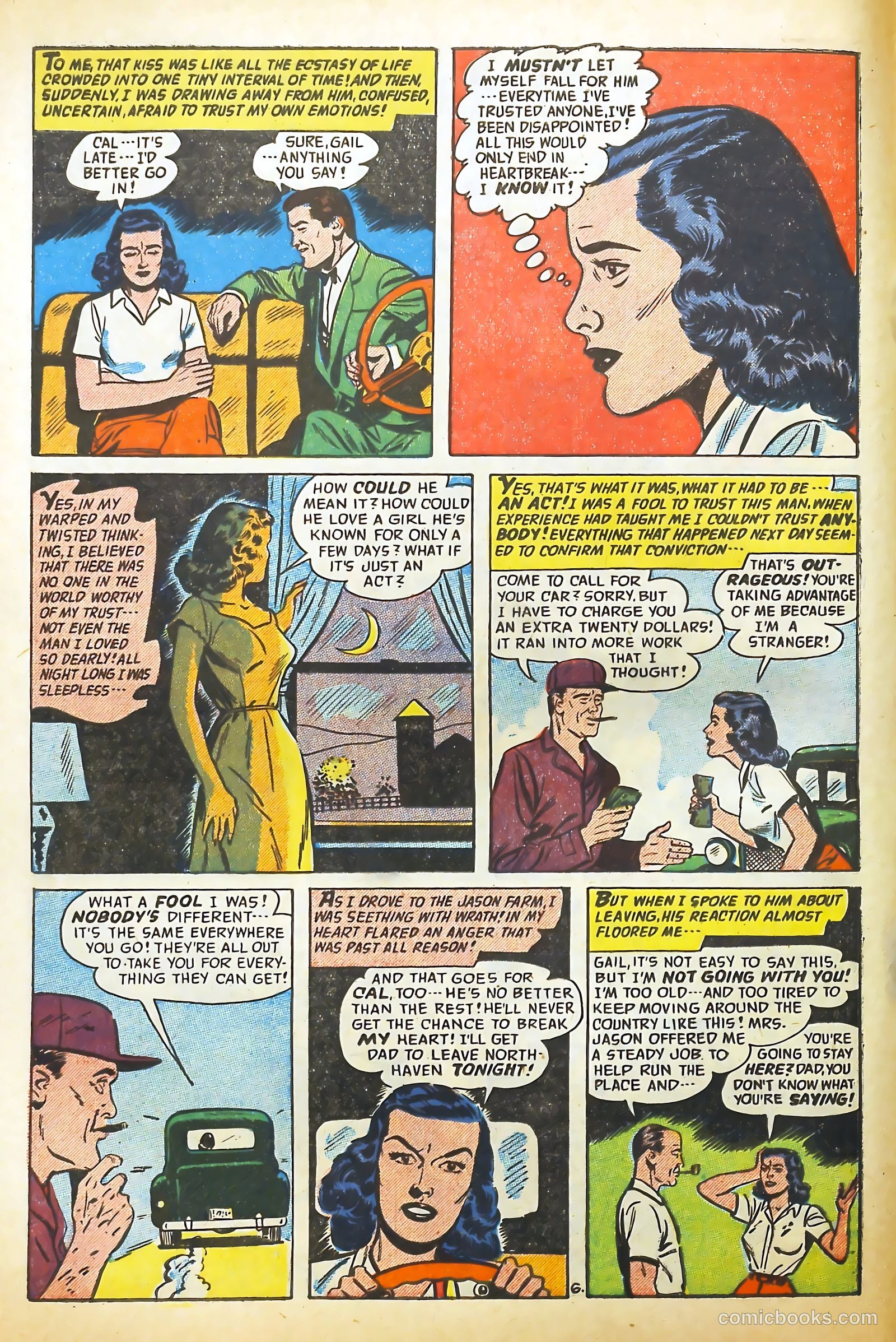Romantic Adventures #57 (1955) — page 7 of 36