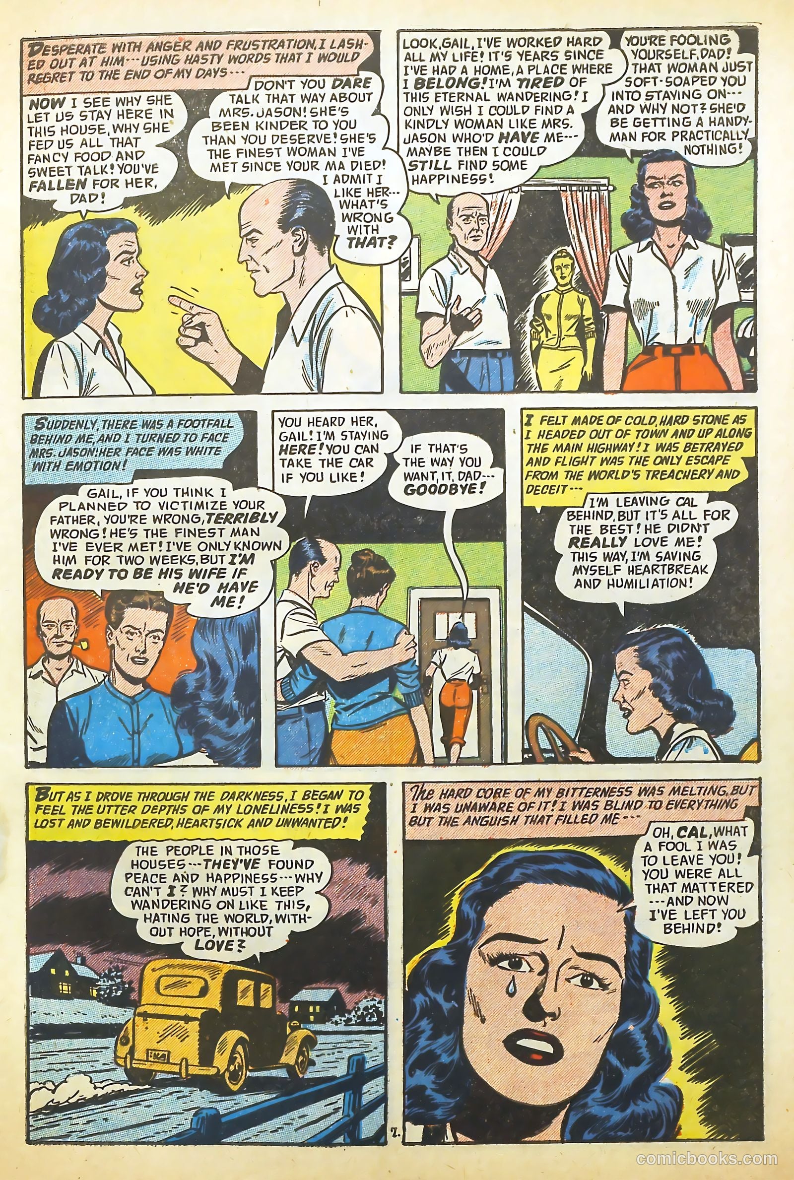 Romantic Adventures #57 (1955) — page 9 of 36