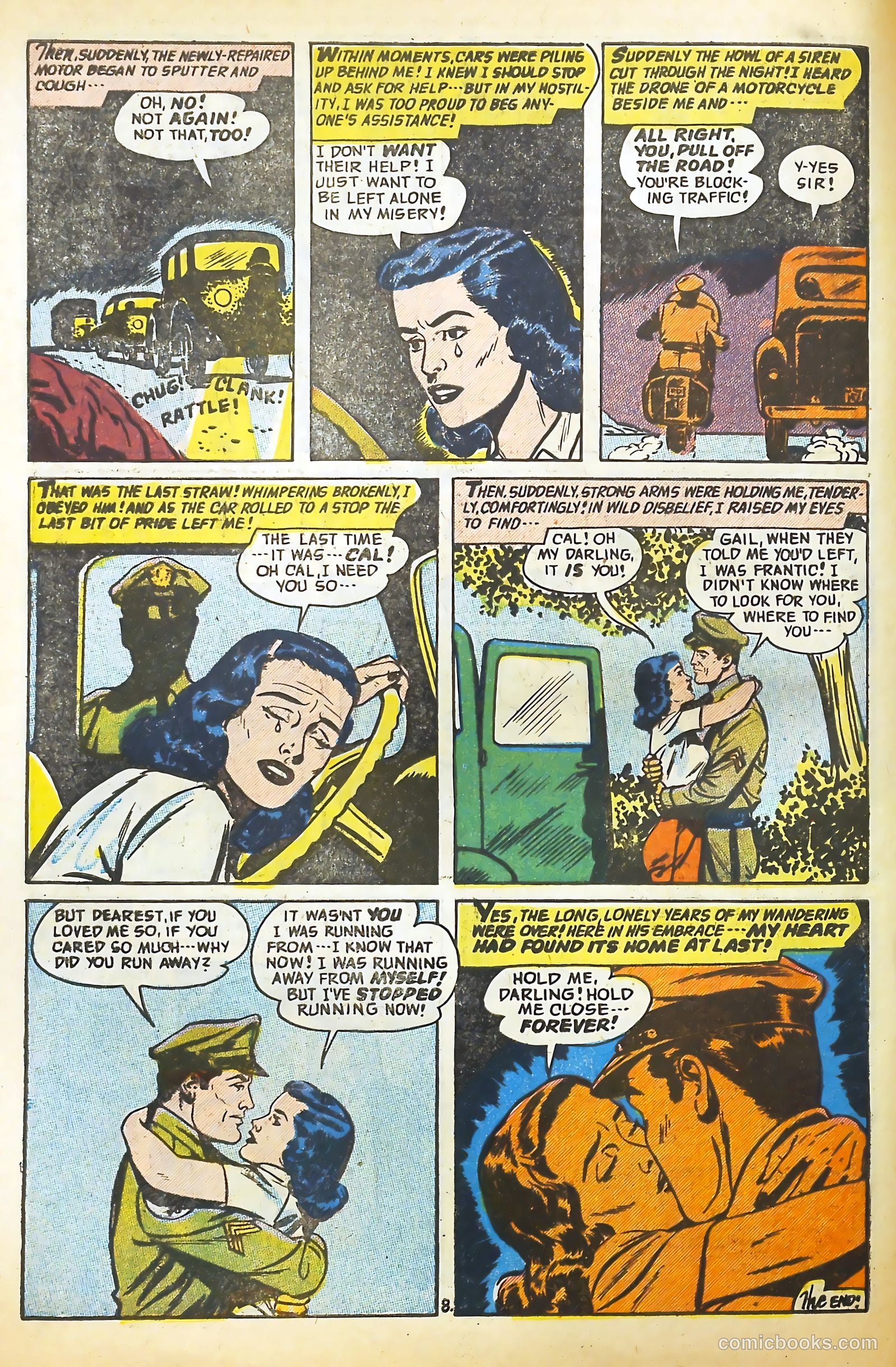 Romantic Adventures #57 (1955) — page 10 of 36