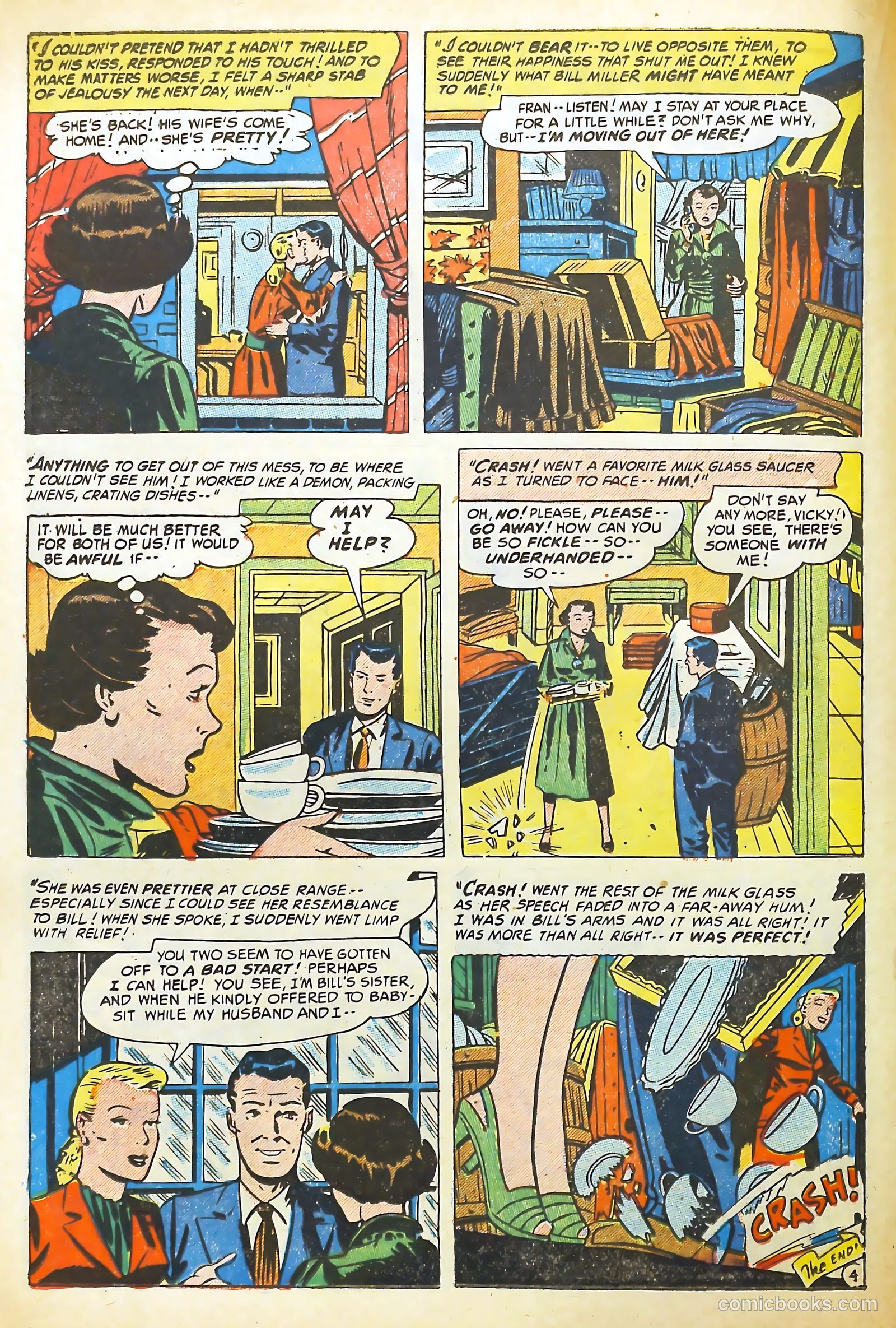 Romantic Adventures #57 (1955) — page 16 of 36