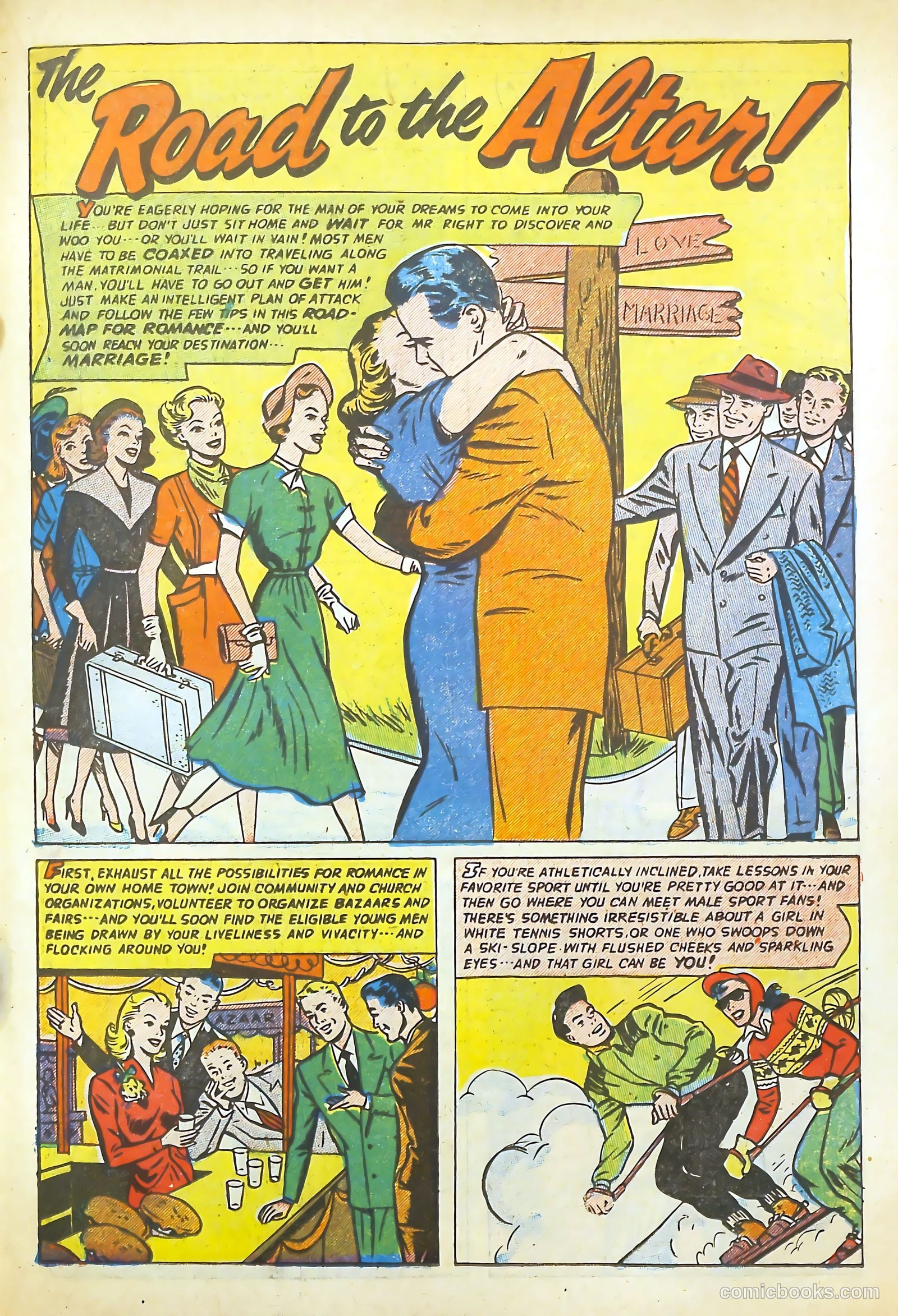 Romantic Adventures #57 (1955) — page 19 of 36