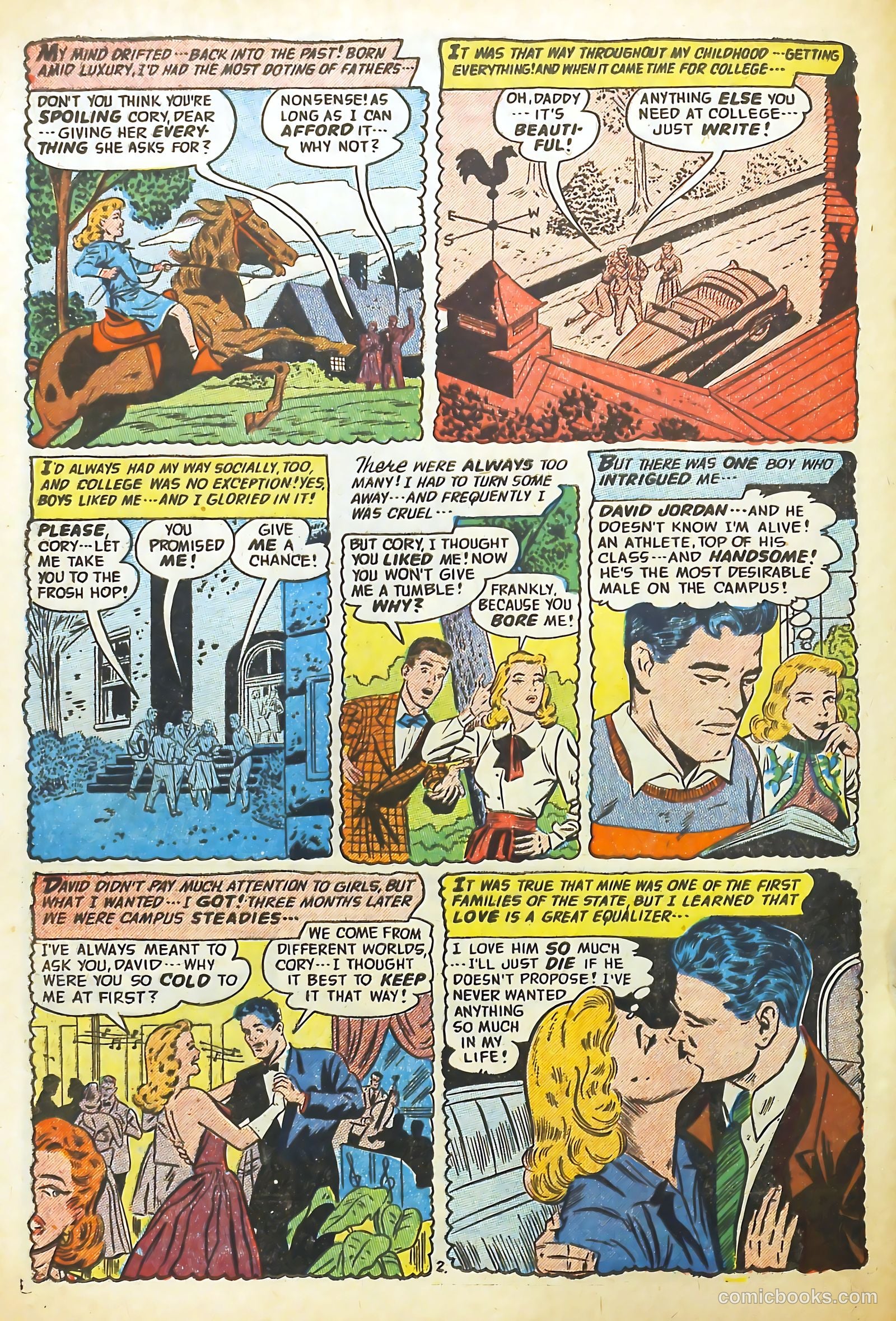 Romantic Adventures #57 (1955) — page 24 of 36