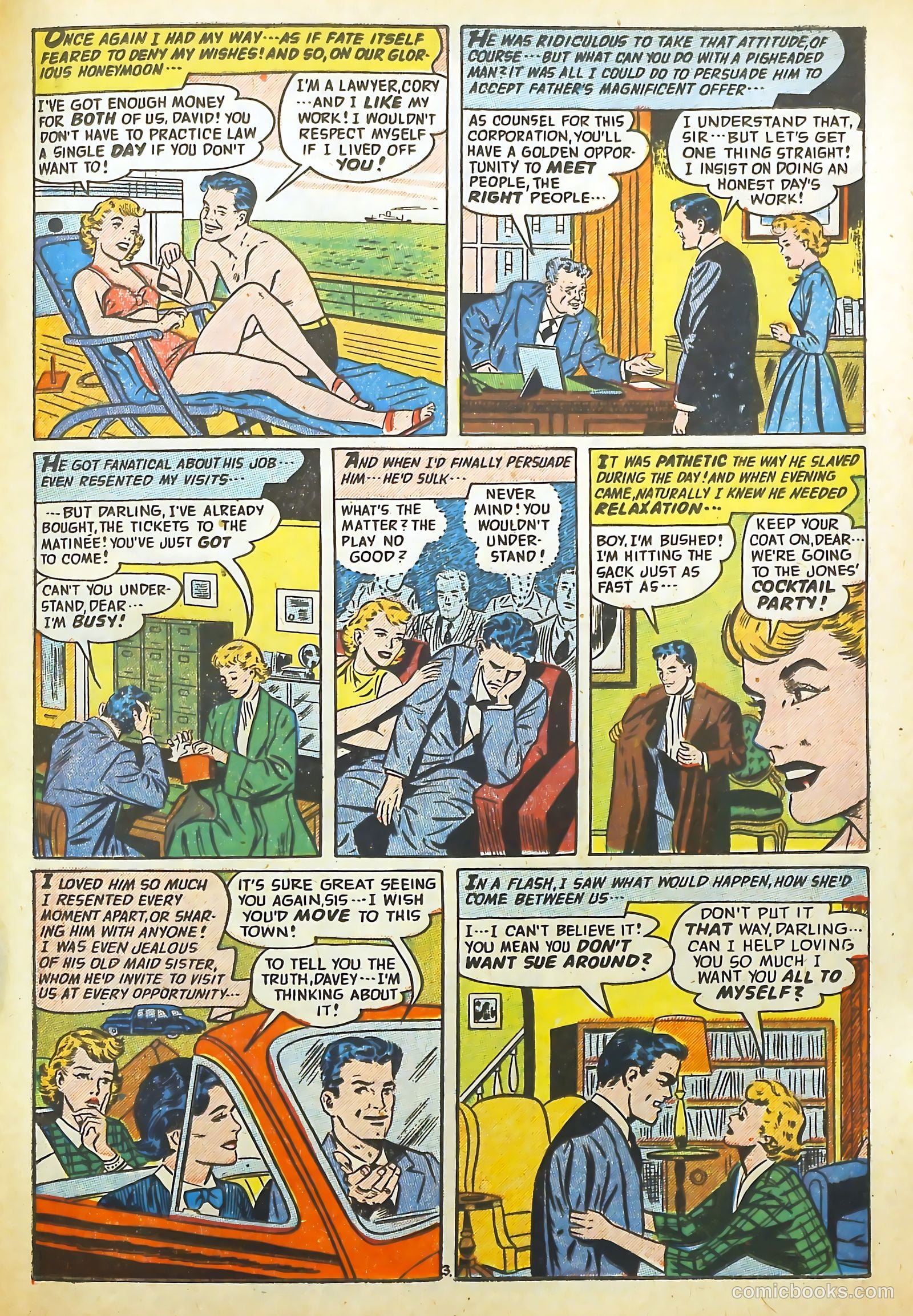 Romantic Adventures #57 (1955) — page 25 of 36