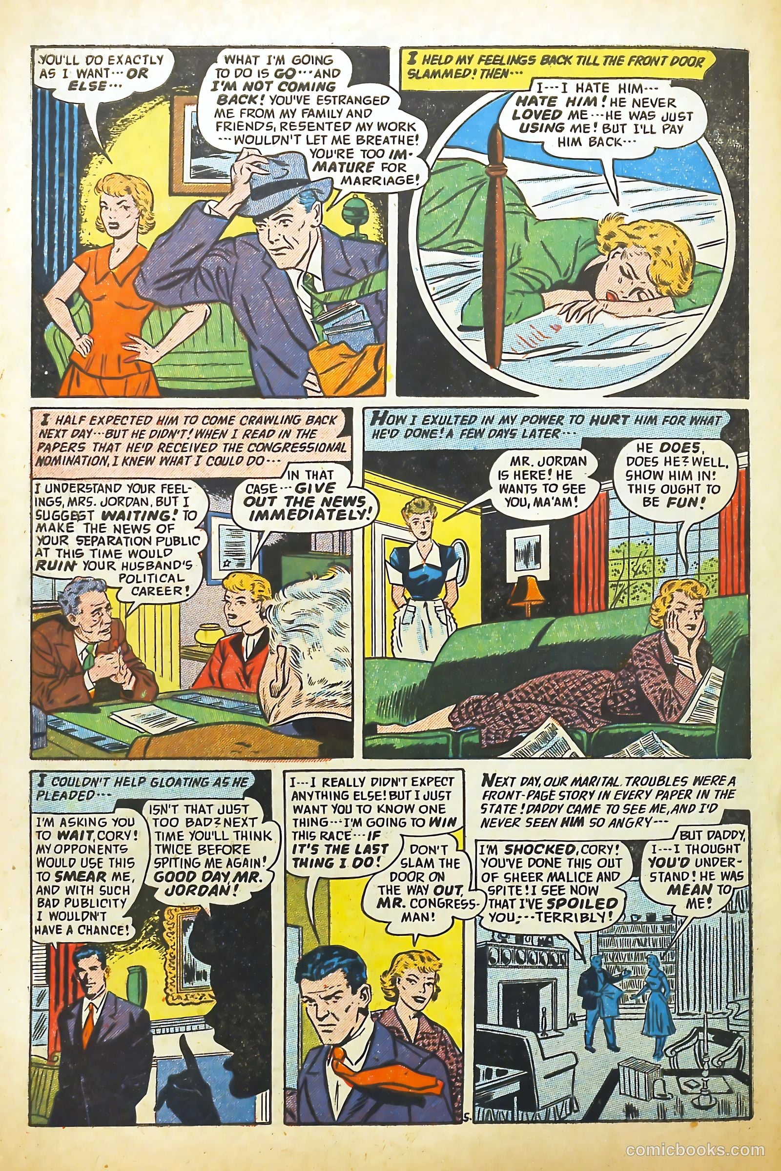 Romantic Adventures #57 (1955) — page 28 of 36