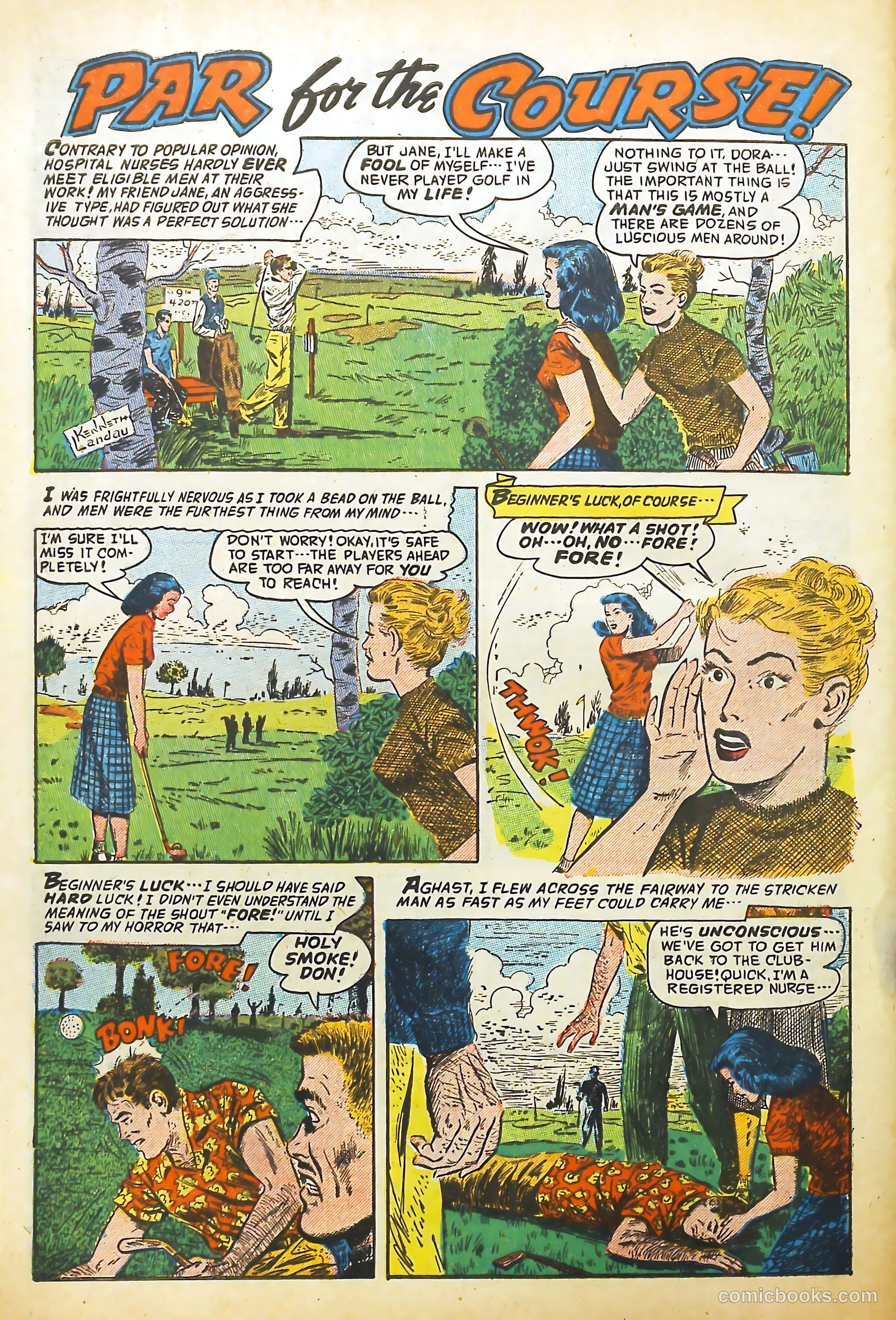 Romantic Adventures #57 (1955) — page 32 of 36