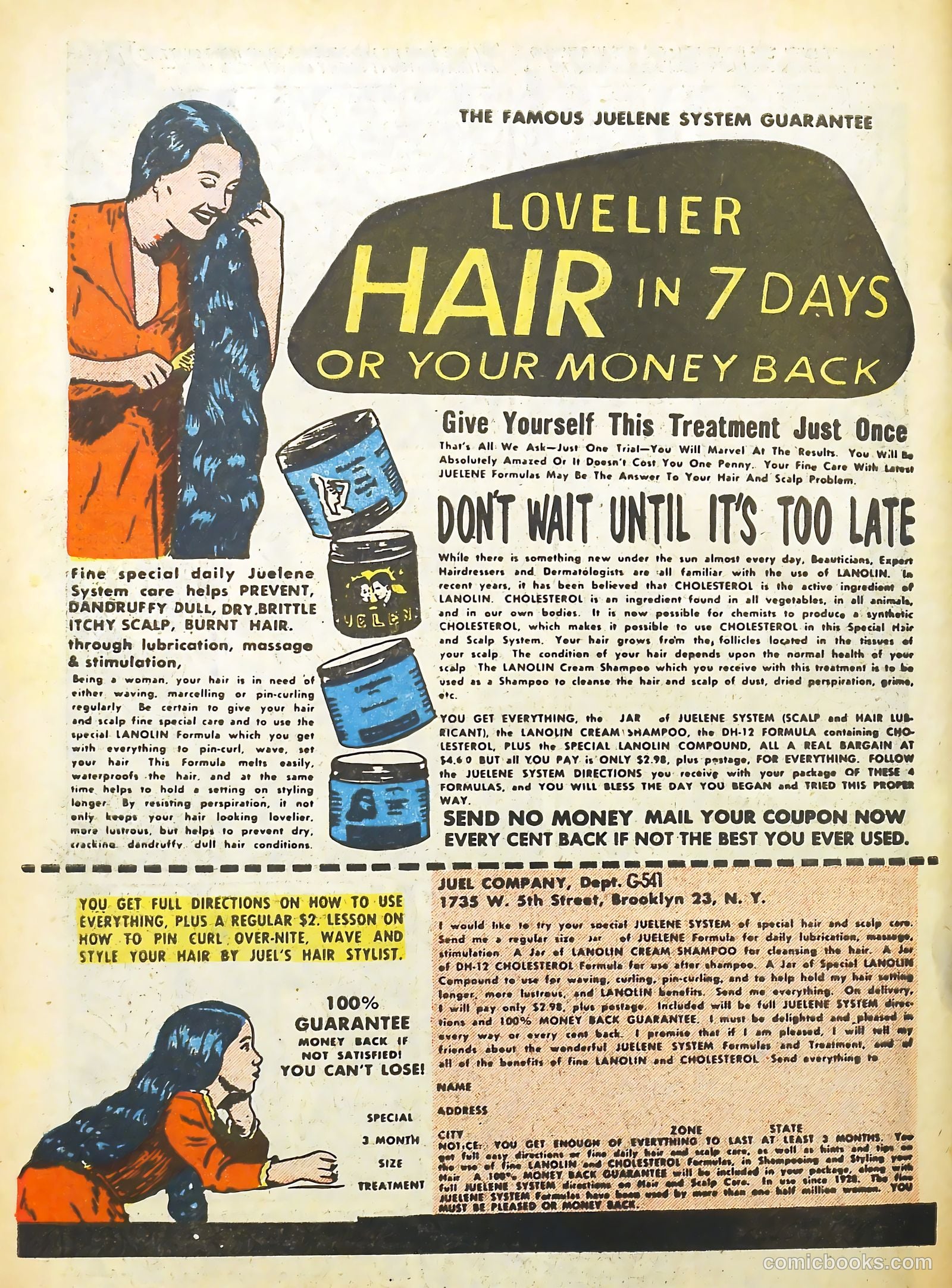 Romantic Adventures #57 (1955) — page 34 of 36