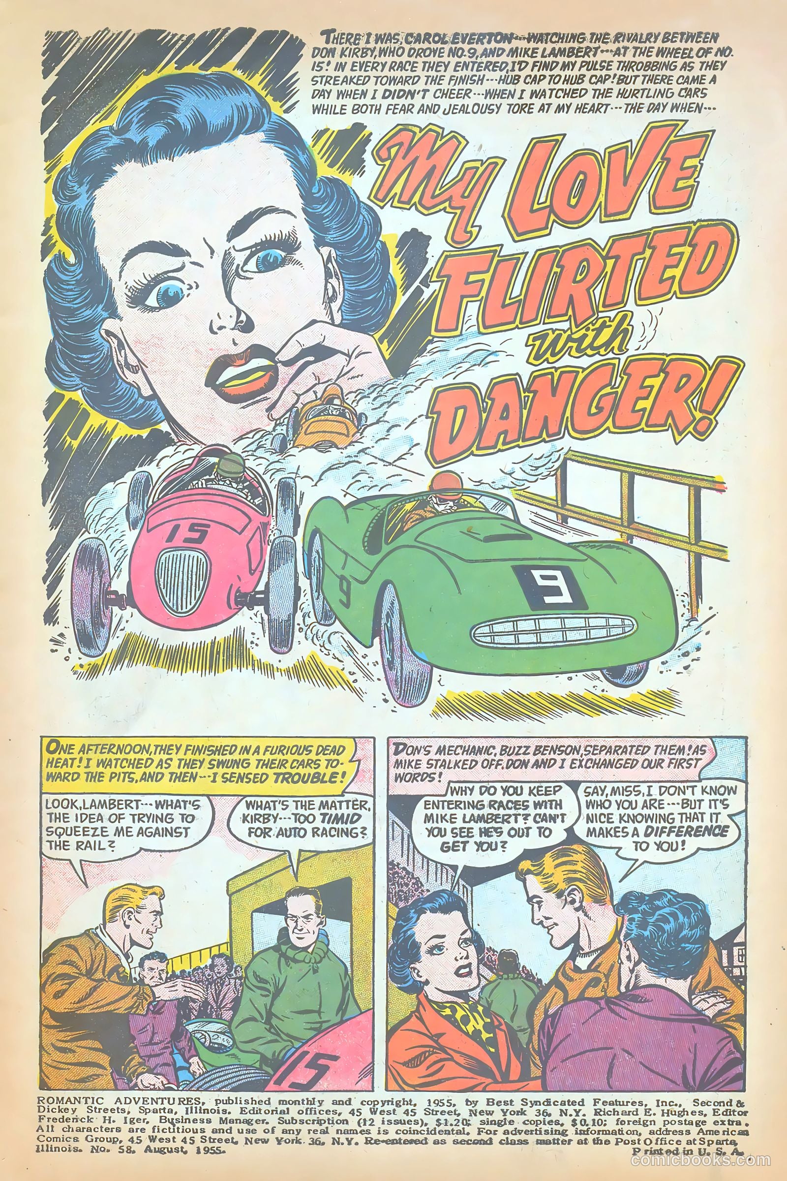 Romantic Adventures #58 (1955) — page 3 of 36