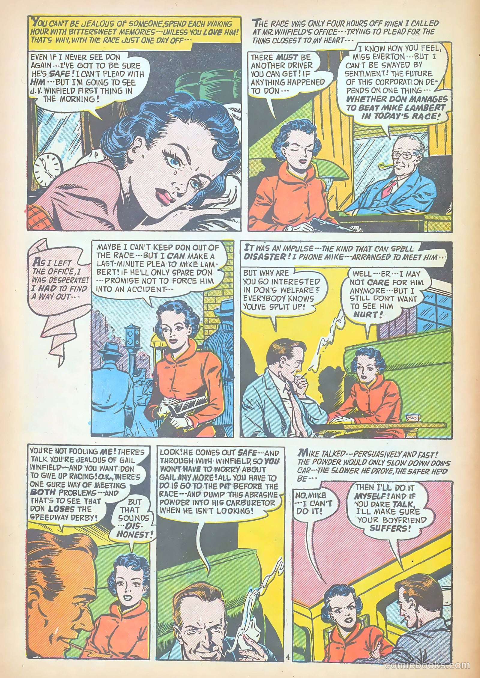 Romantic Adventures #58 (1955) — page 6 of 36