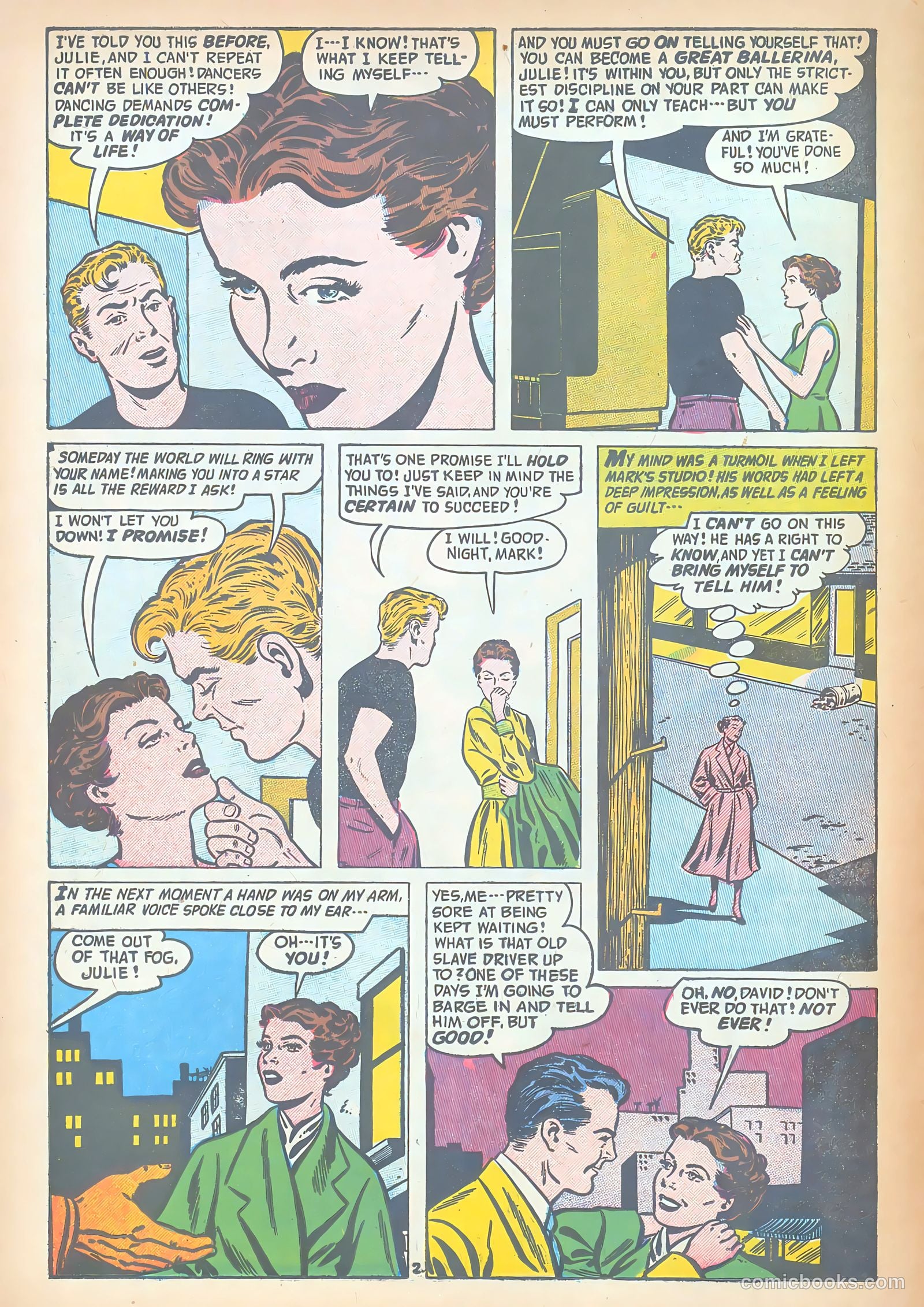 Romantic Adventures #58 (1955) — page 14 of 36