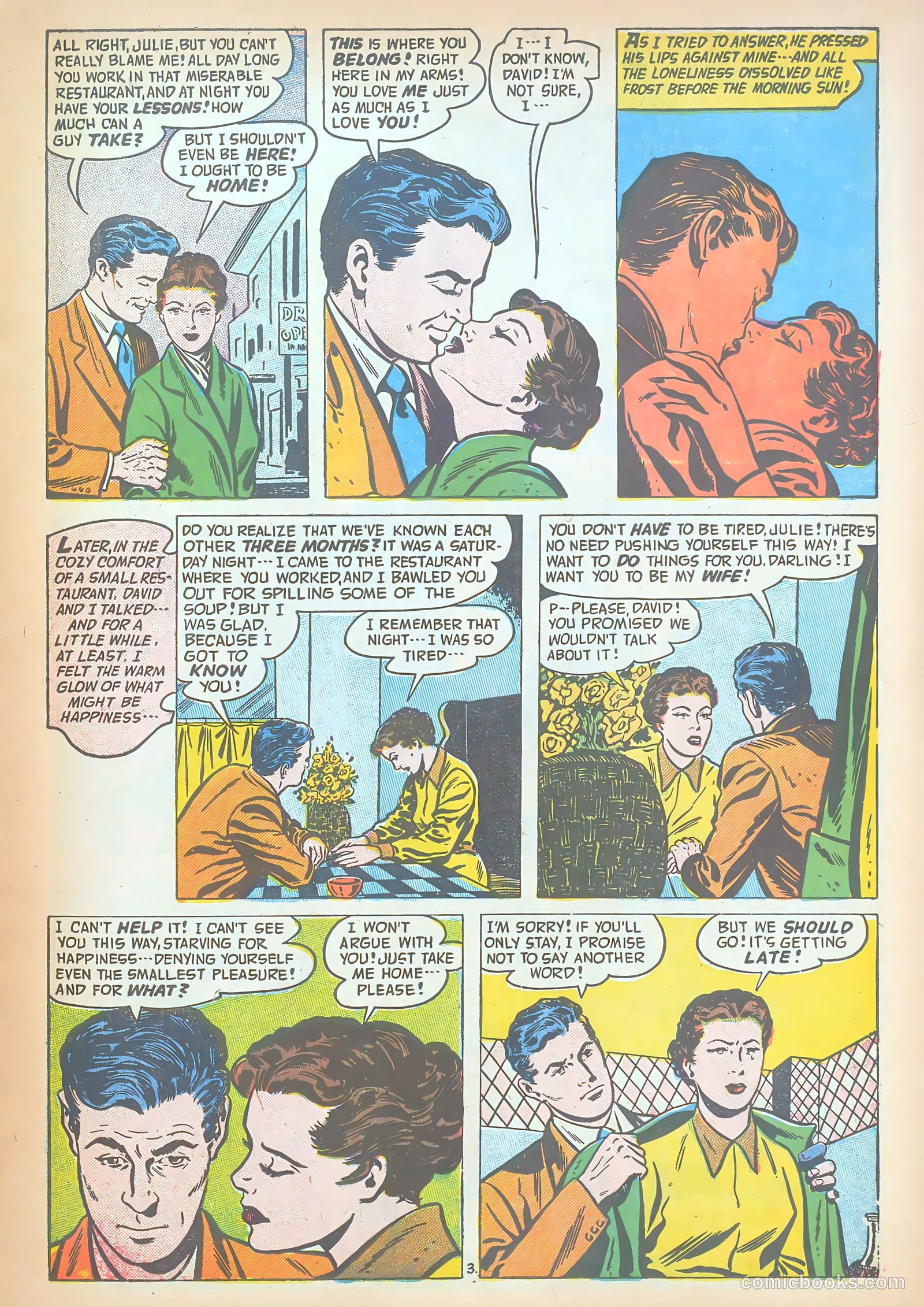 Romantic Adventures #58 (1955) — page 15 of 36